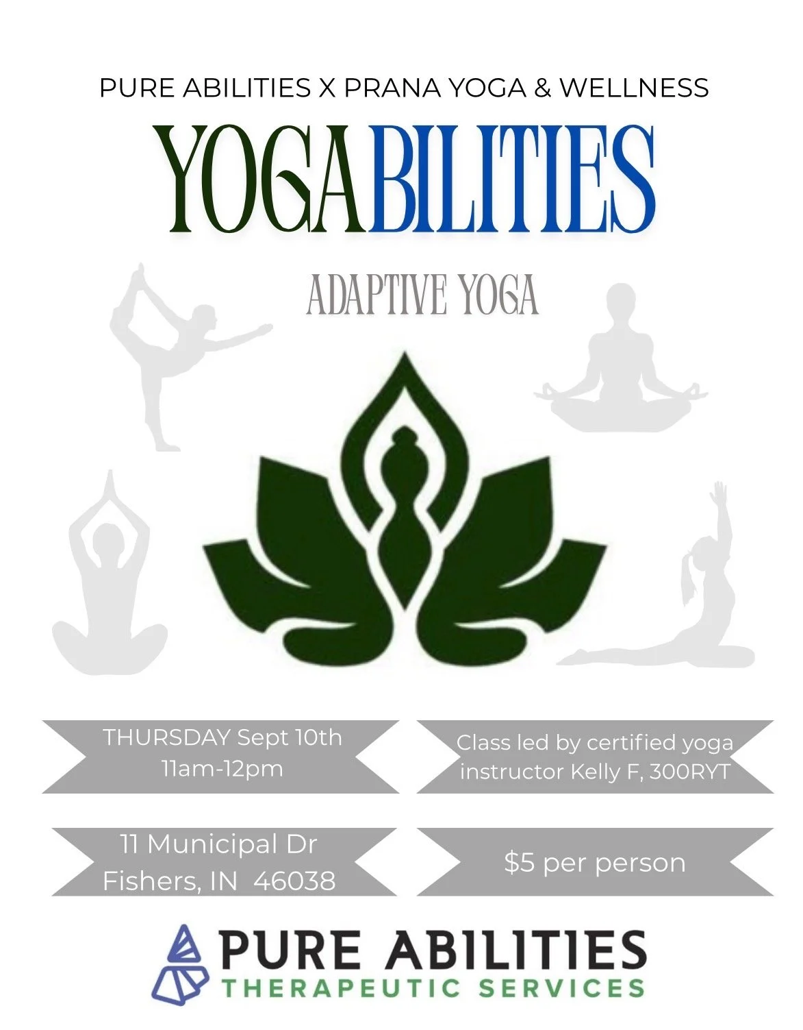 PA x Prana Fishers - Adaptive Yoga Class 