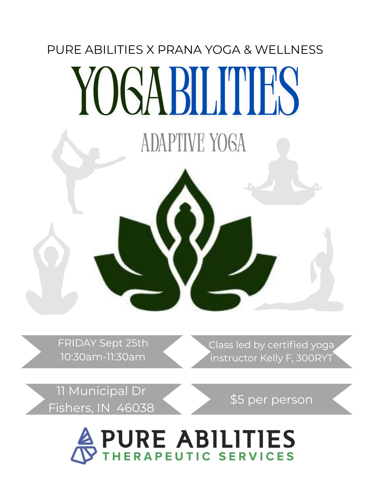 PA x Prana Fishers - Adaptive Yoga Class 