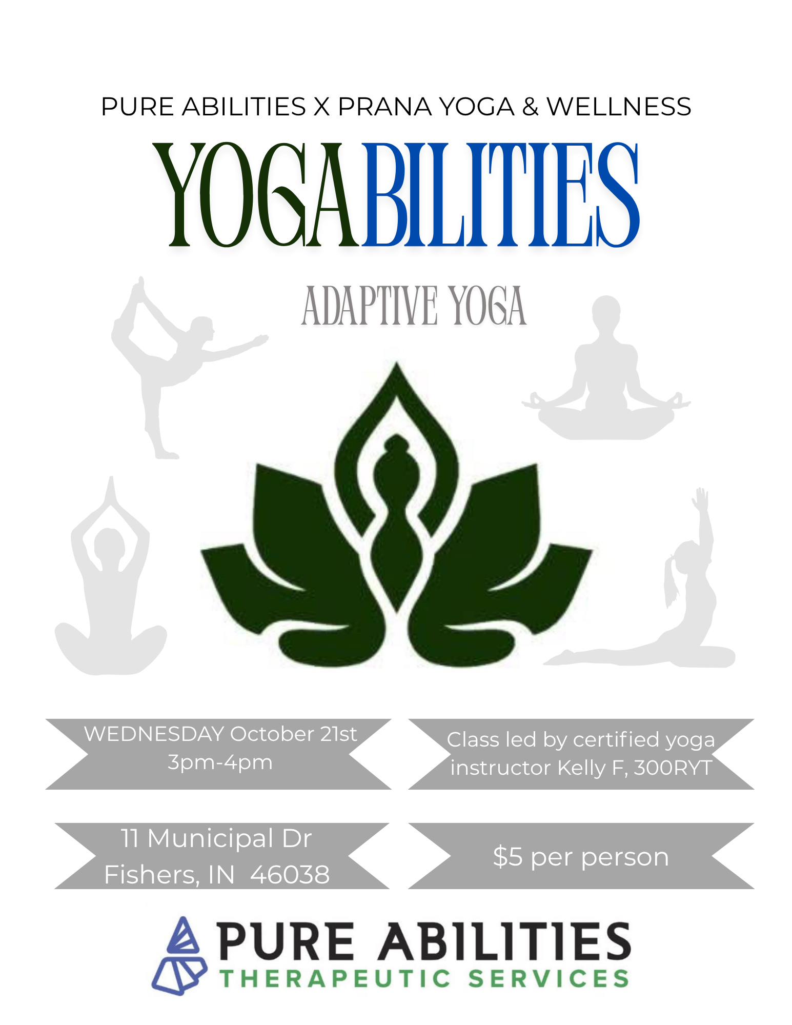 PA x Prana Fishers - Adaptive Yoga Class 