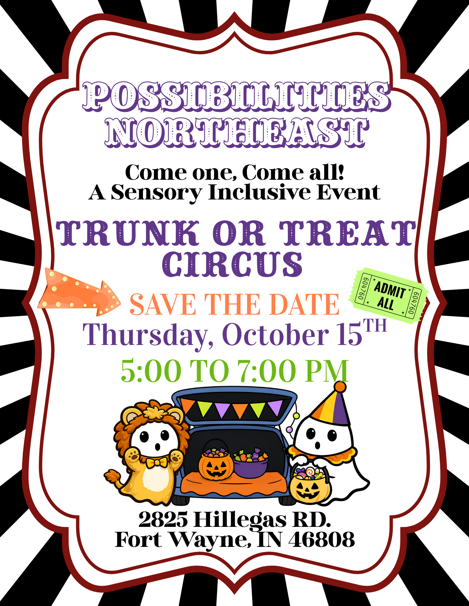 Possibilities Northeast Trunk or Treat 2026!