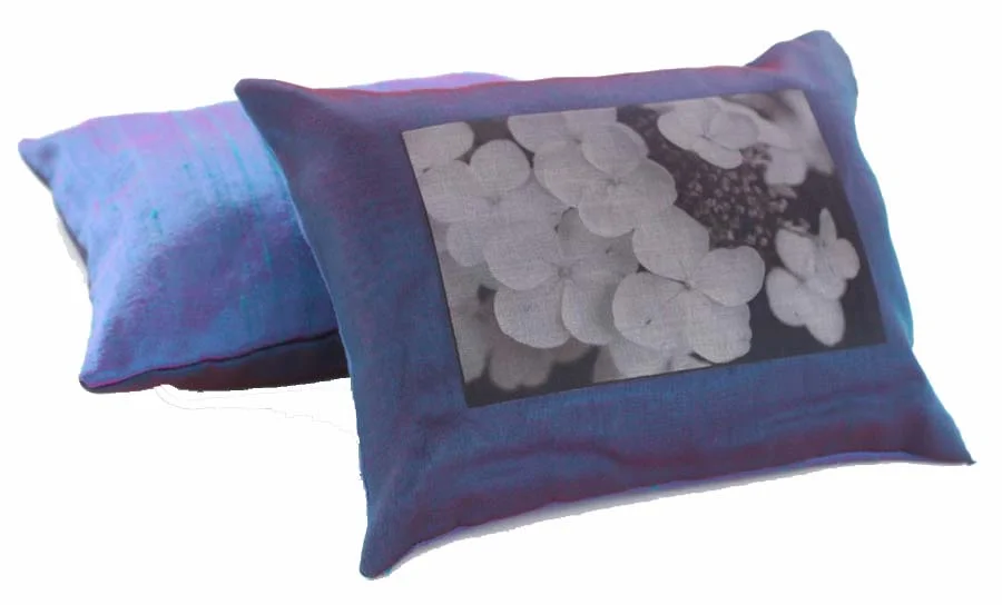 Blue Hydrangea Dream Pillow