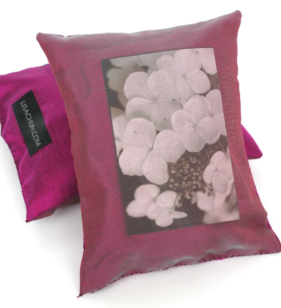 Fuschia Hydrangea Dream Pillow
