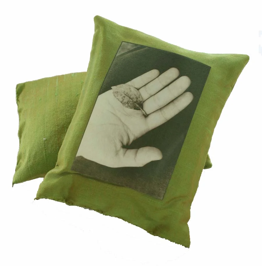 Green Hand Dream Pillow