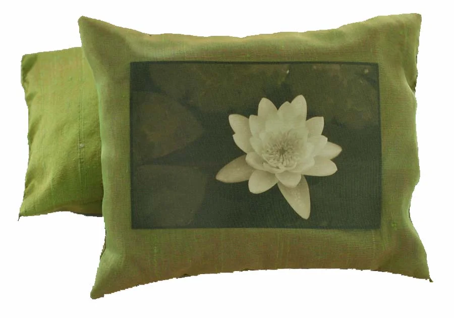 Green Lotus Dream Pillow