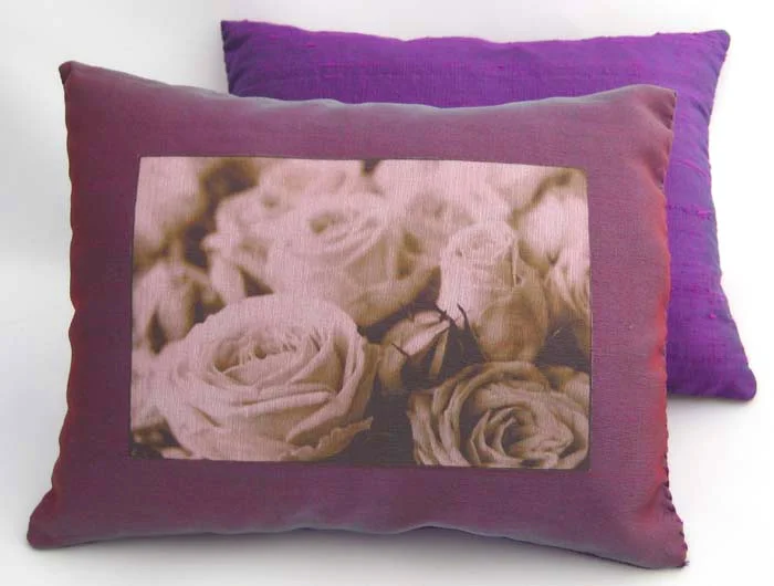 Purple Roses Dream Pillow