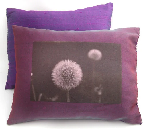 Purple Dandelion Dream Pillow