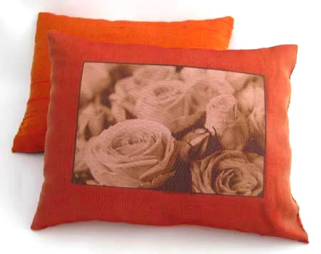 Red Orange Roses Dream Pillow