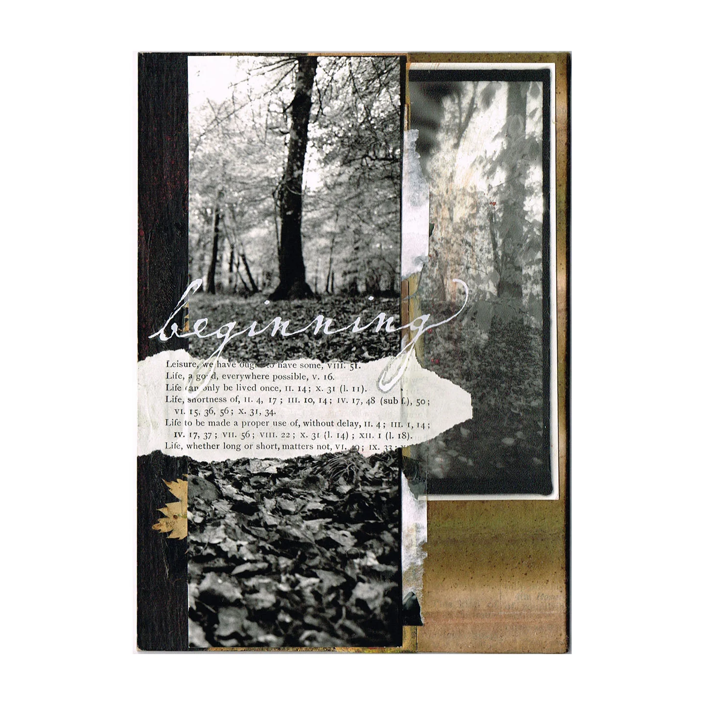 Beginning - Card