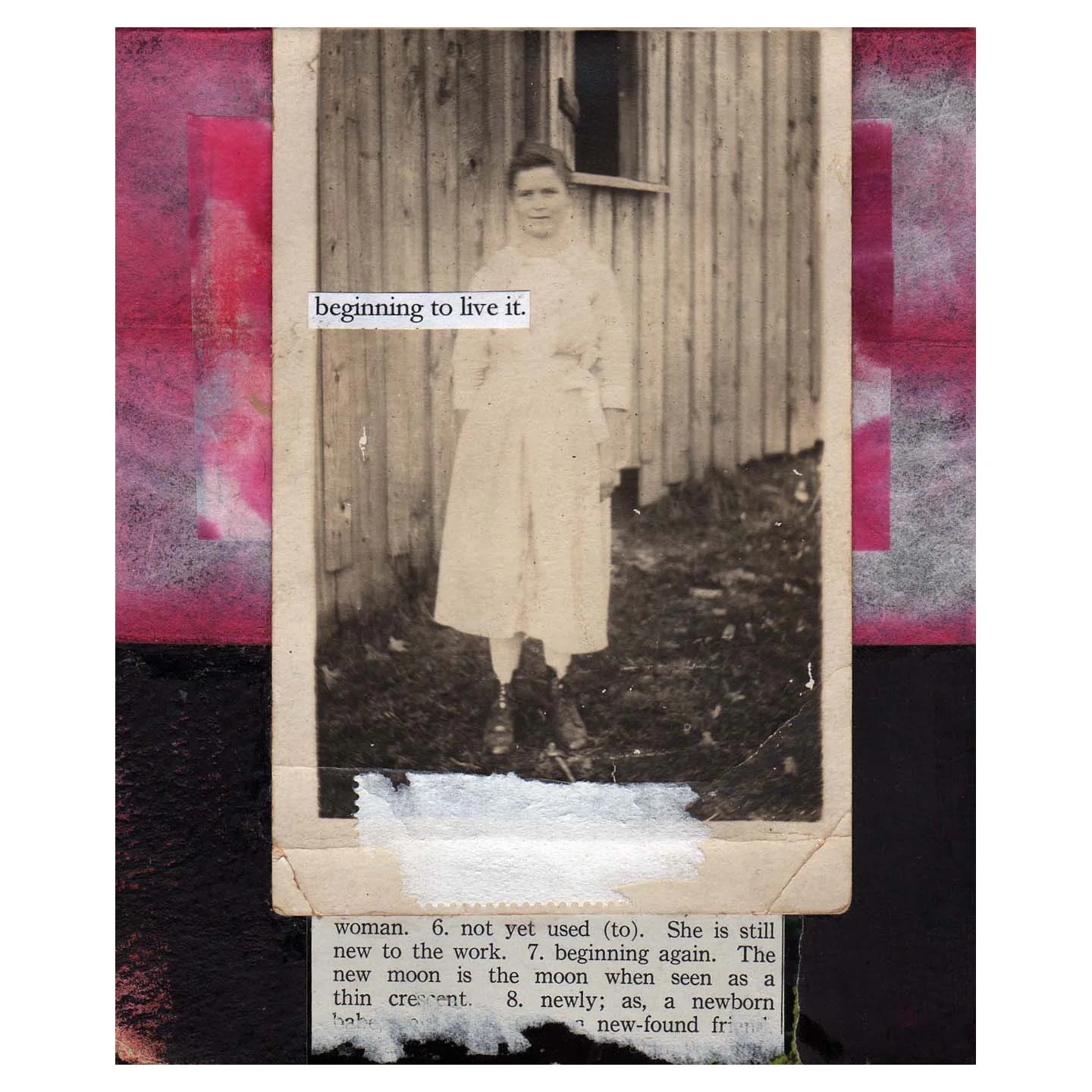 Beginning To Live It - Card