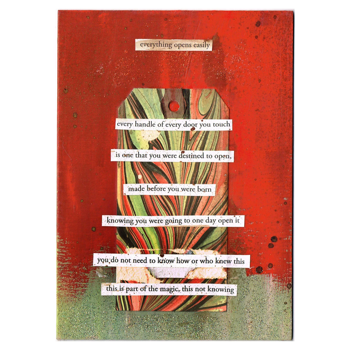 Everything Opens Easily - Card