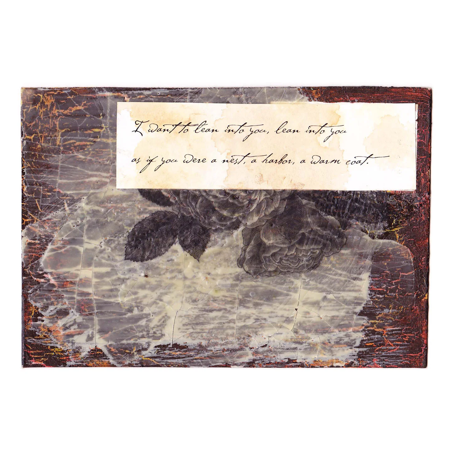 Lean Into You - Card