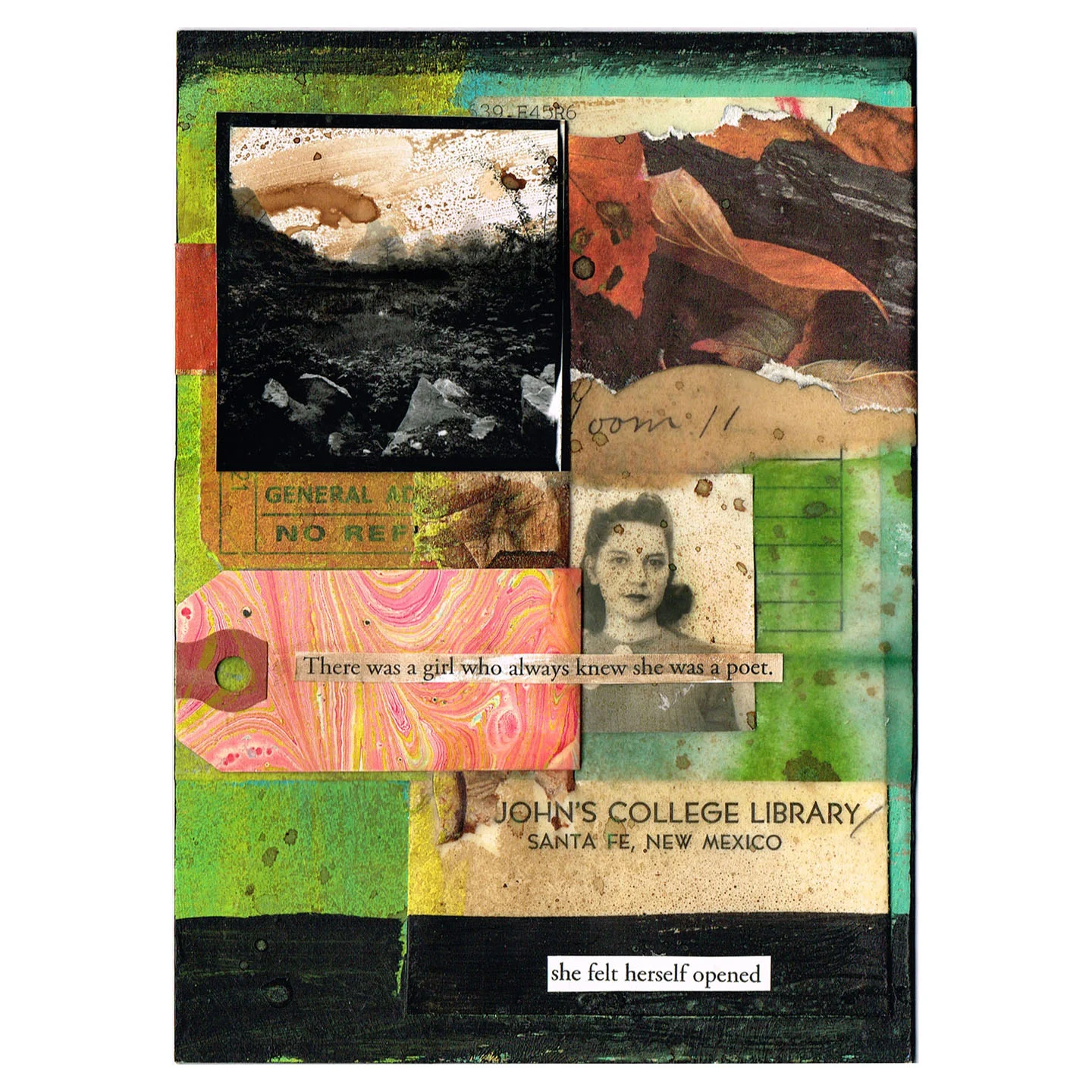 She Felt Herself Opened - Card