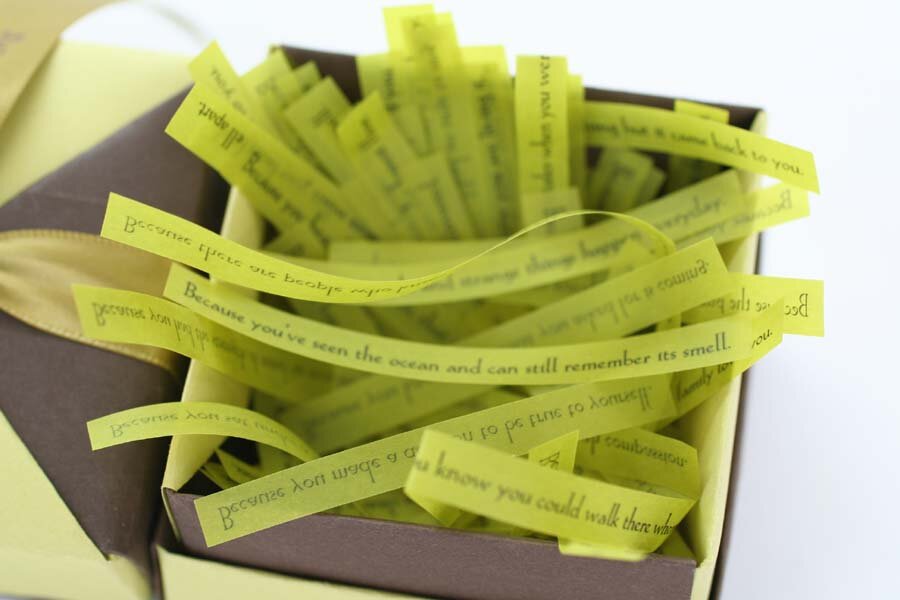 99 Reasons for Living - Green