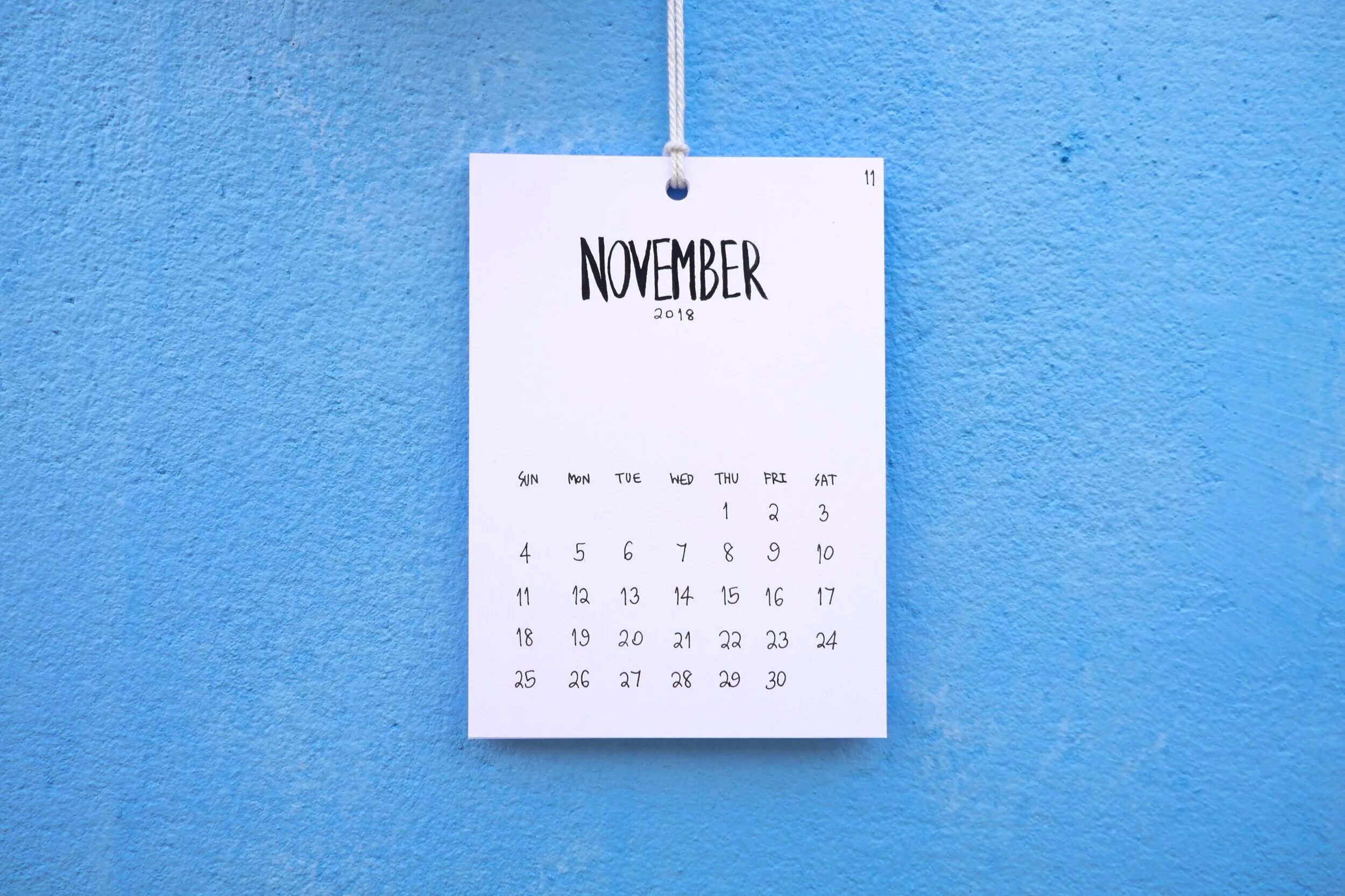 November Round Up