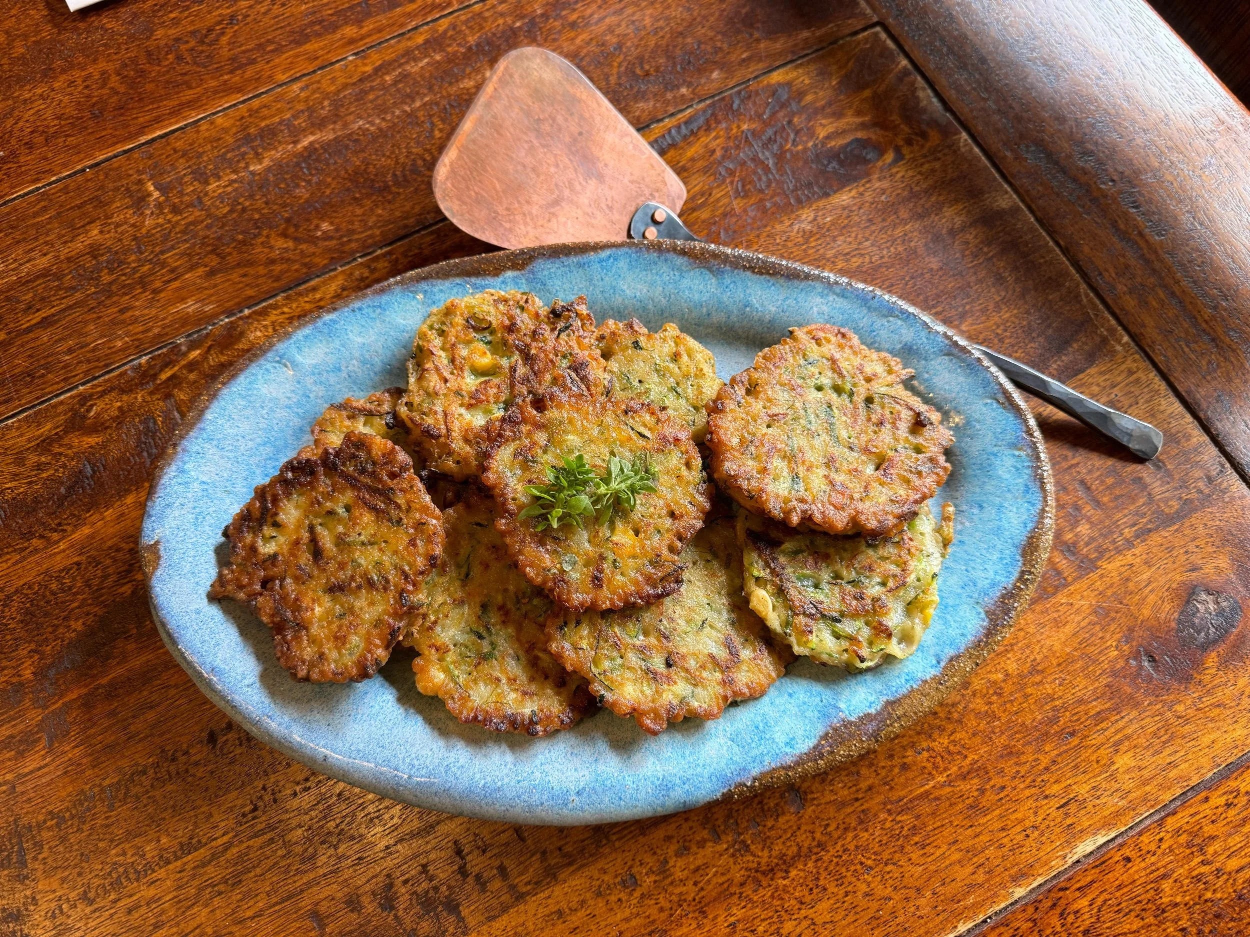 Recipe #2 Zucchini & Corn Fritters