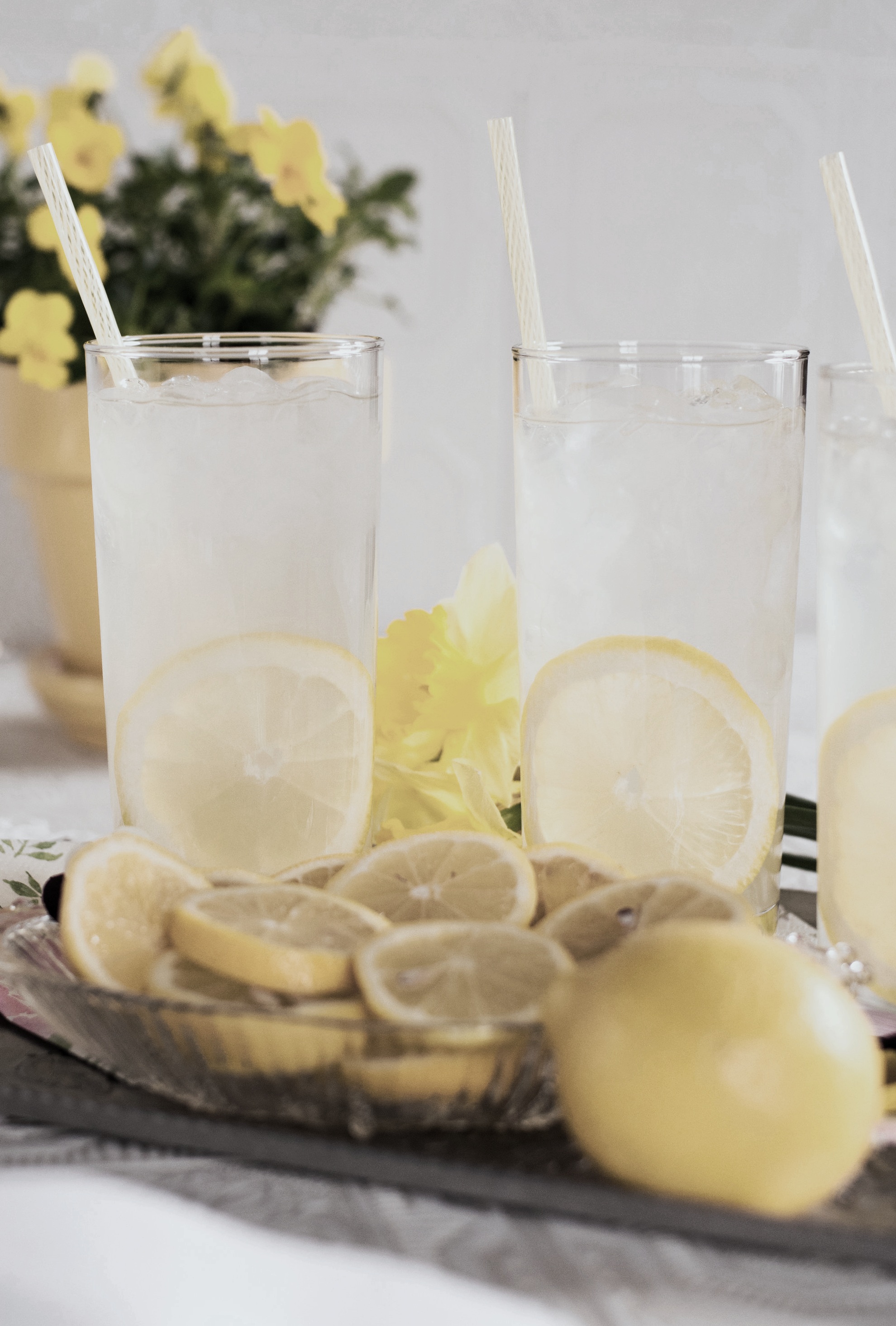 Lemon water is excellent for your health.