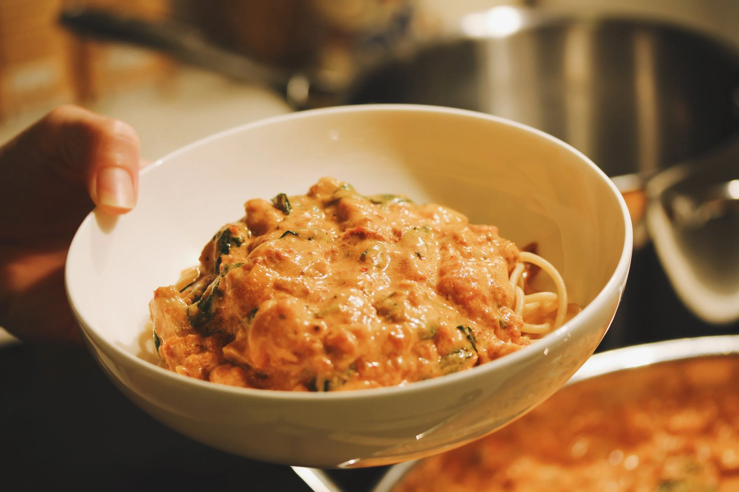 Creamy Sundried Tomato Pasta