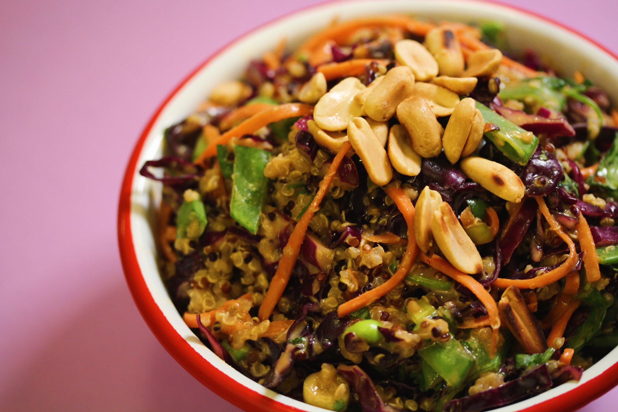 CRUNCHY THAI PEANUT SALAD