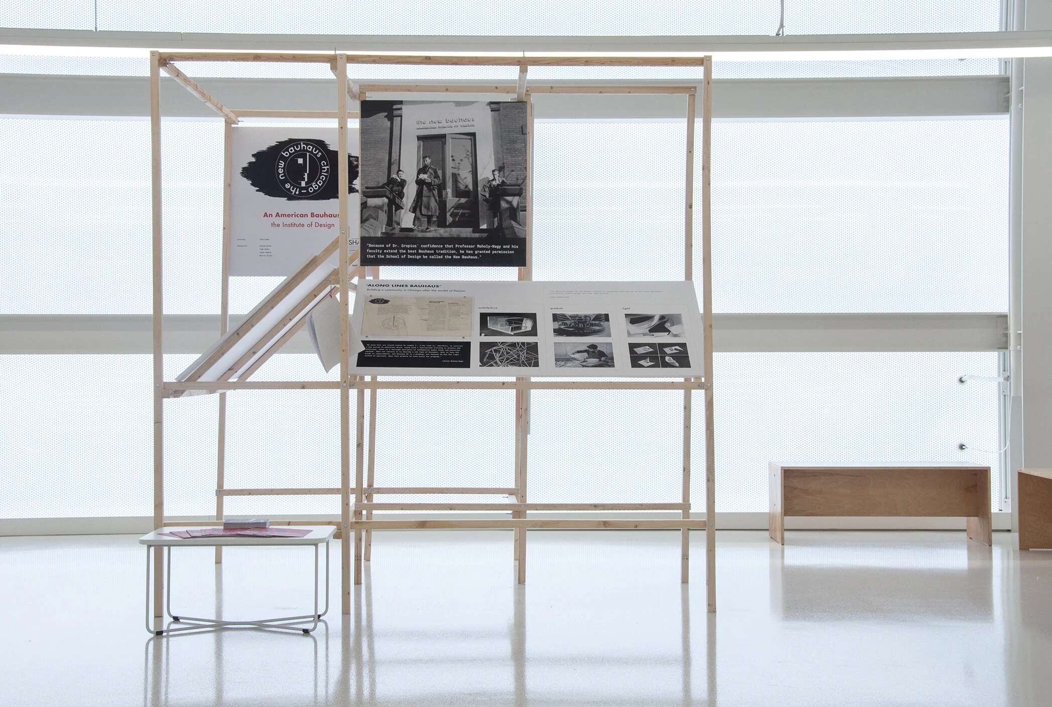 Design: Todd Cooke + Martin Thaler Construction: Andrew Bates, Todd Cooke, Adithya Ravi, Jason Romano, Martin Thaler