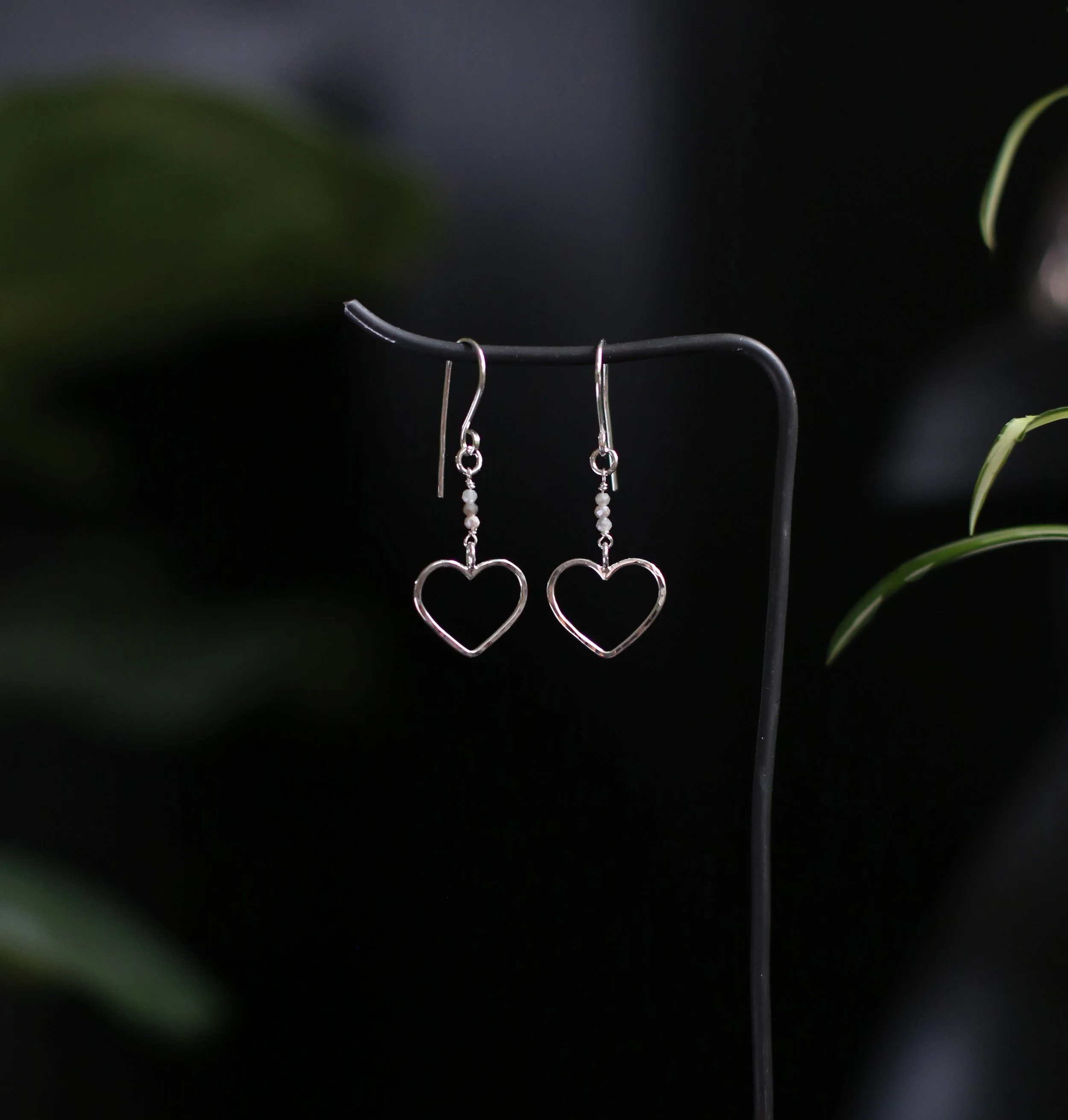 Petite Heart Earrings