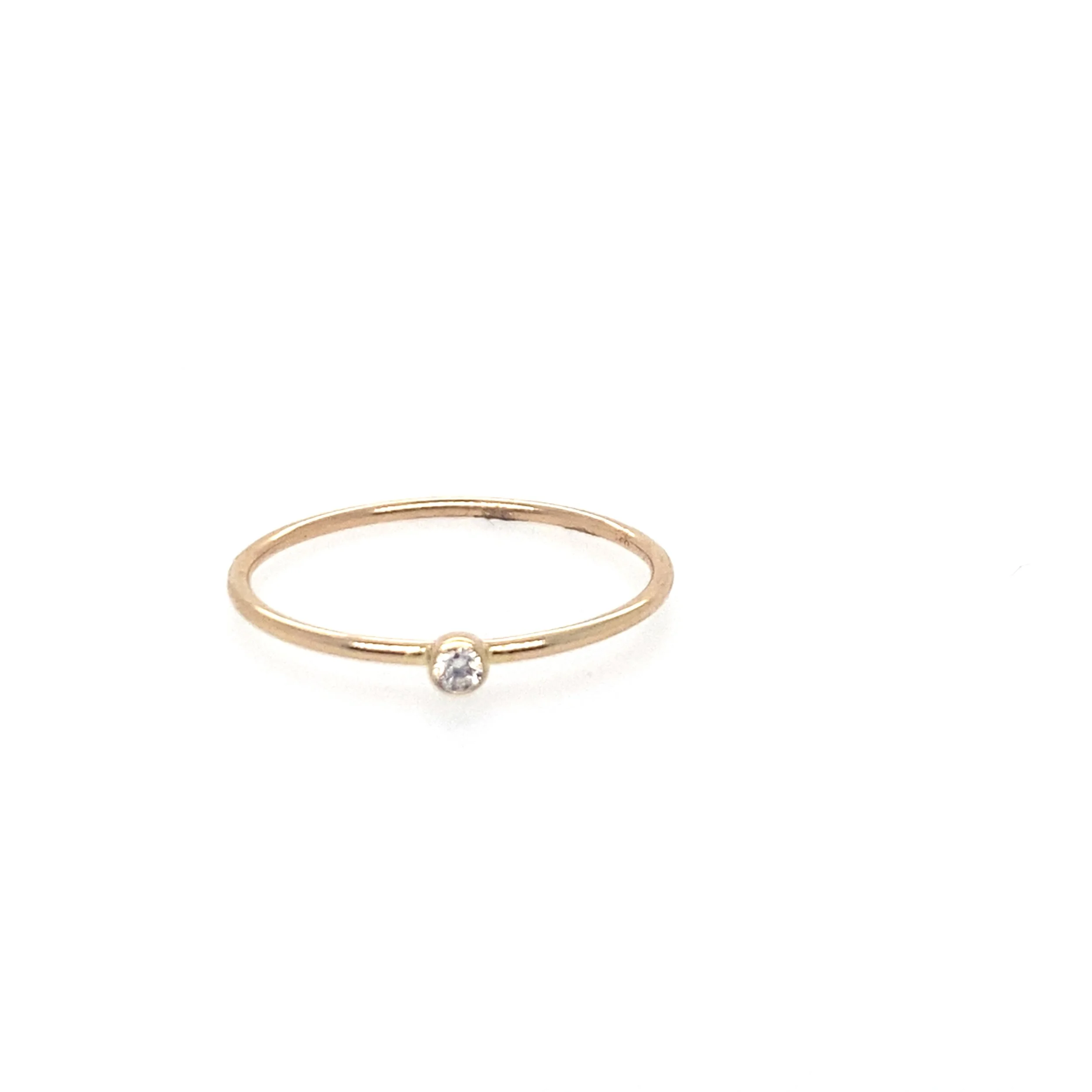 Dainty Diamond Stacking Ring