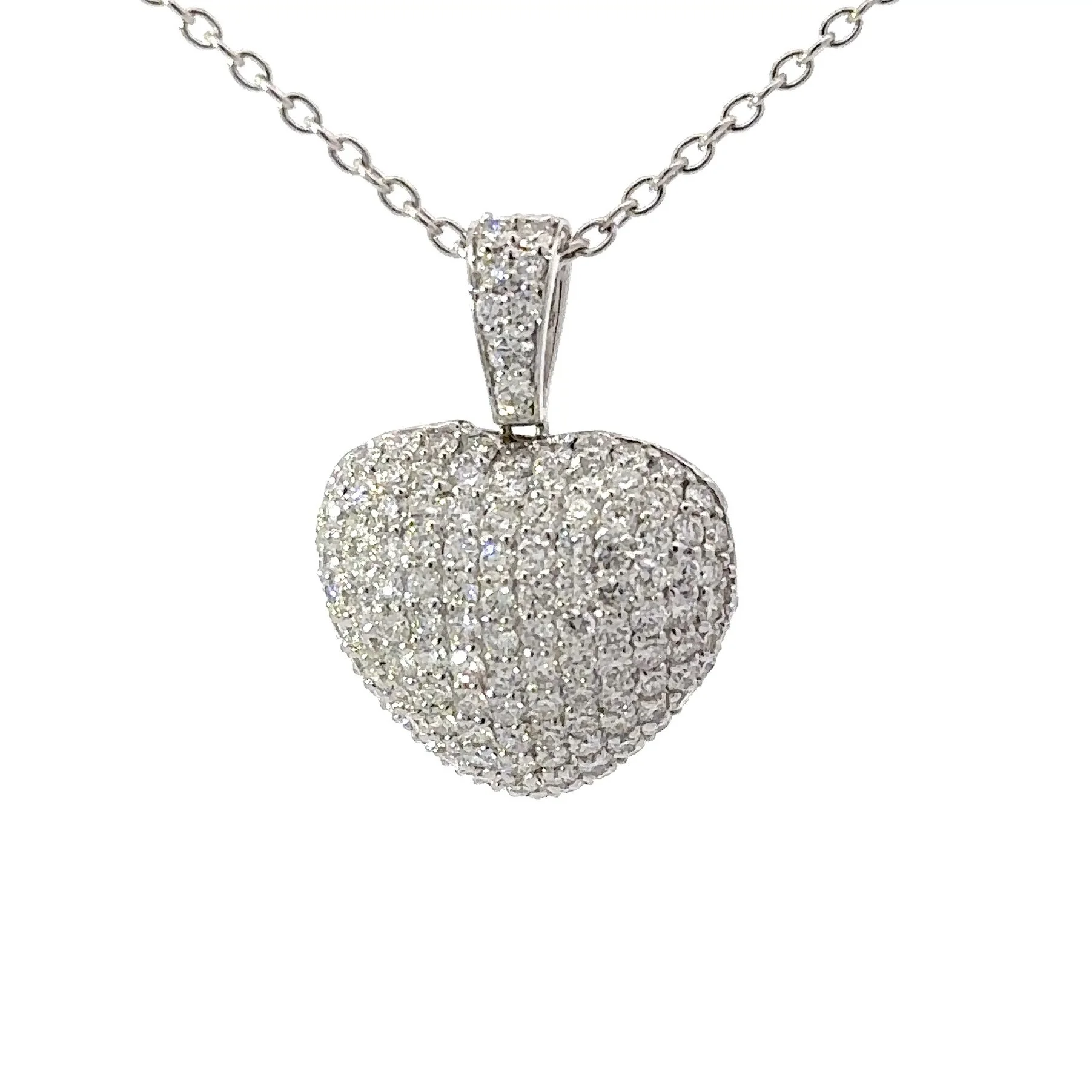 Heart Diamond Necklace