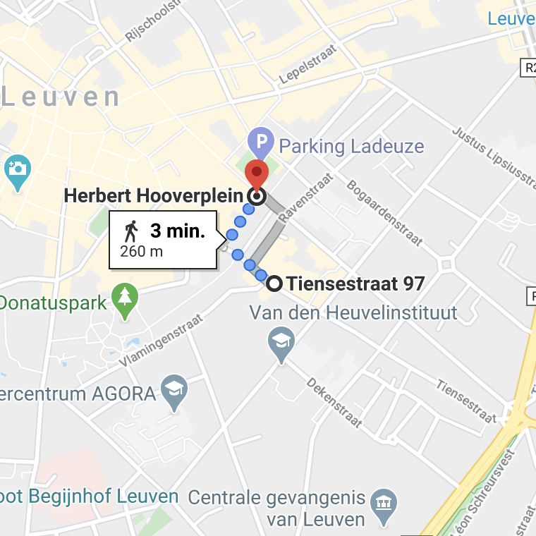 Hooverplein? 200 meter...