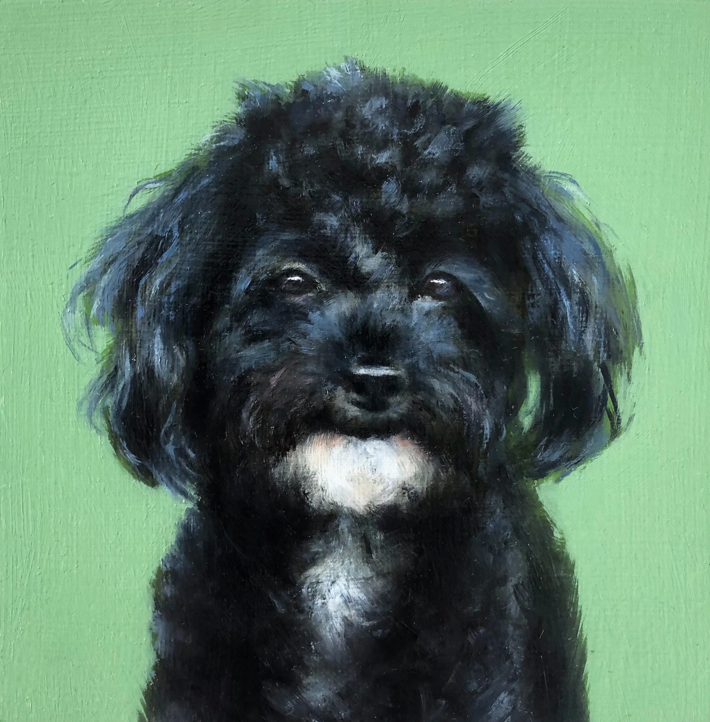   TATI  oil on panel 4” x 4” 2019 