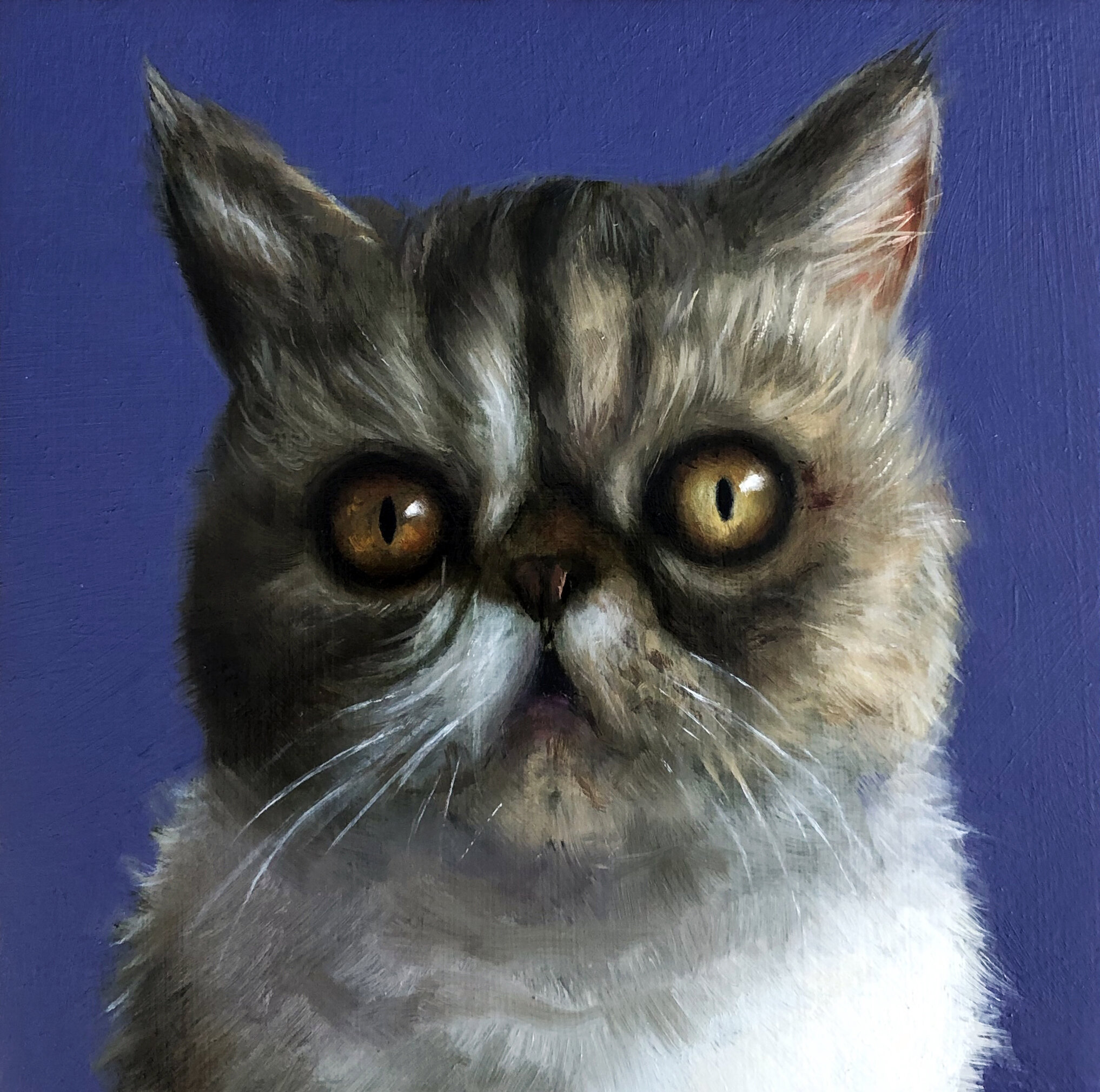   VESPER  oil on panel 4” x 4” 2019 