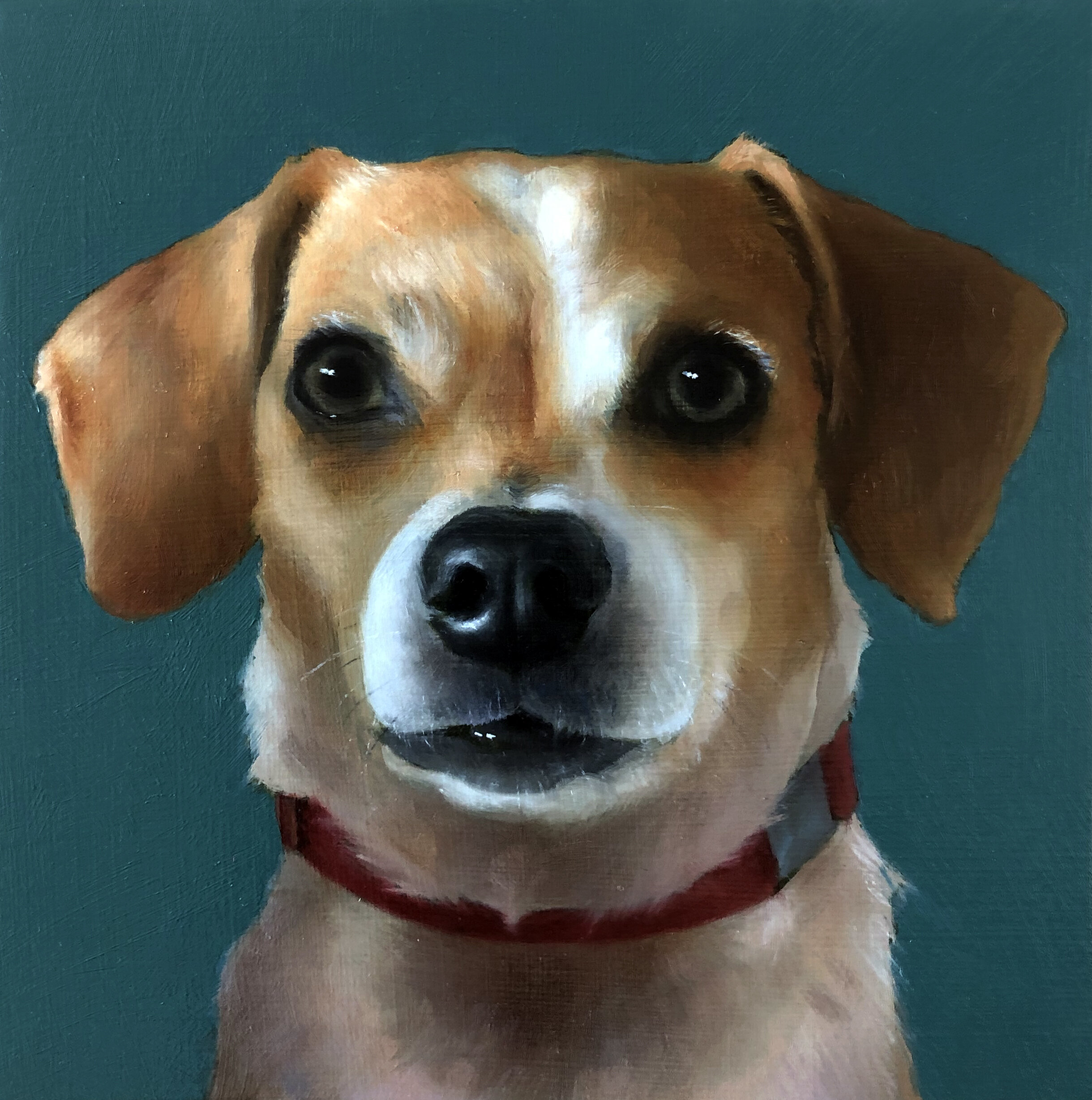   BABKA  oil on panel 5” x 5” 2019 