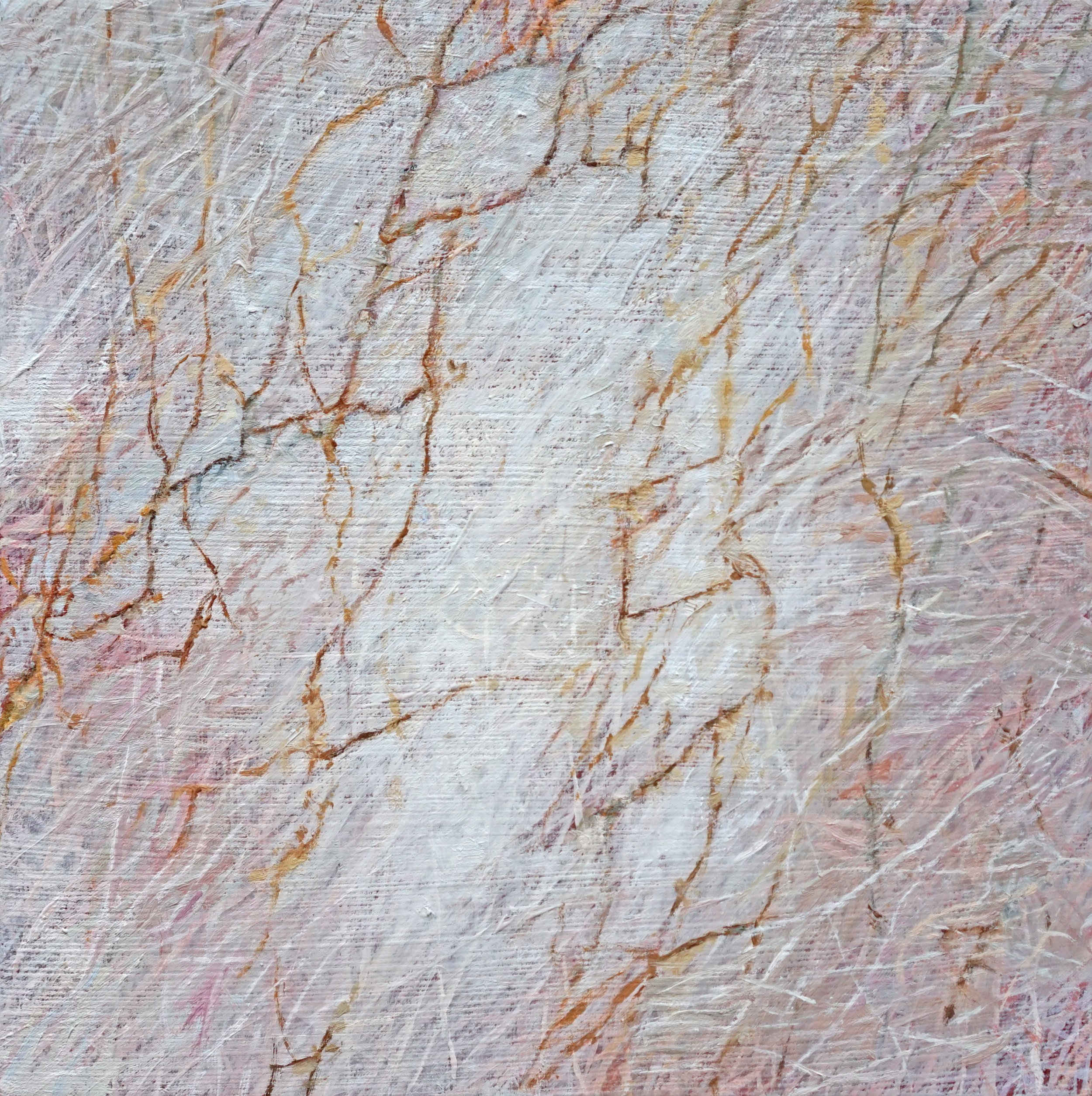   SLAB E  acrylic on panel 5” x 5” 2023 