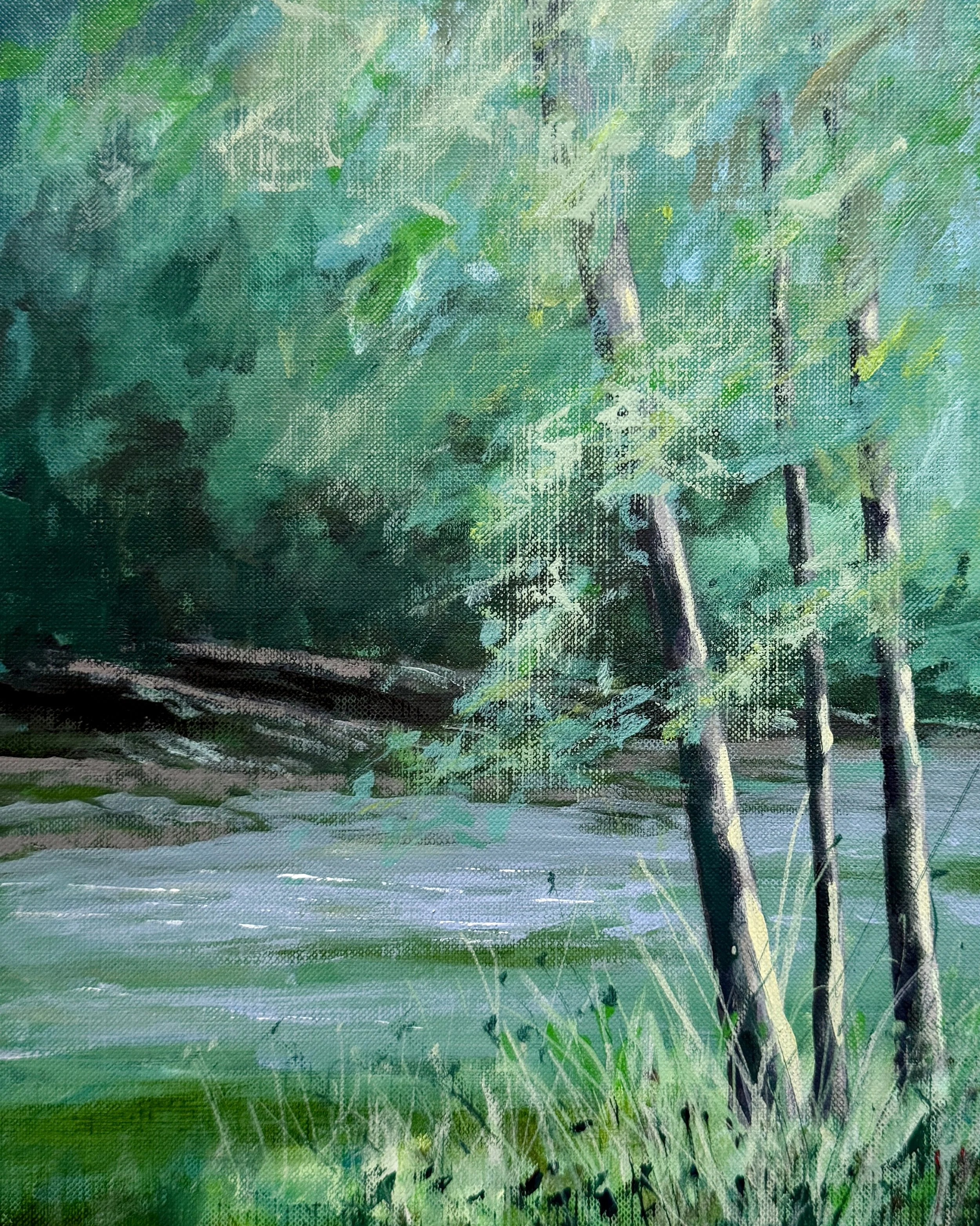 ACCOTINK CREEK 5    ACRYLIC    8X10  $125