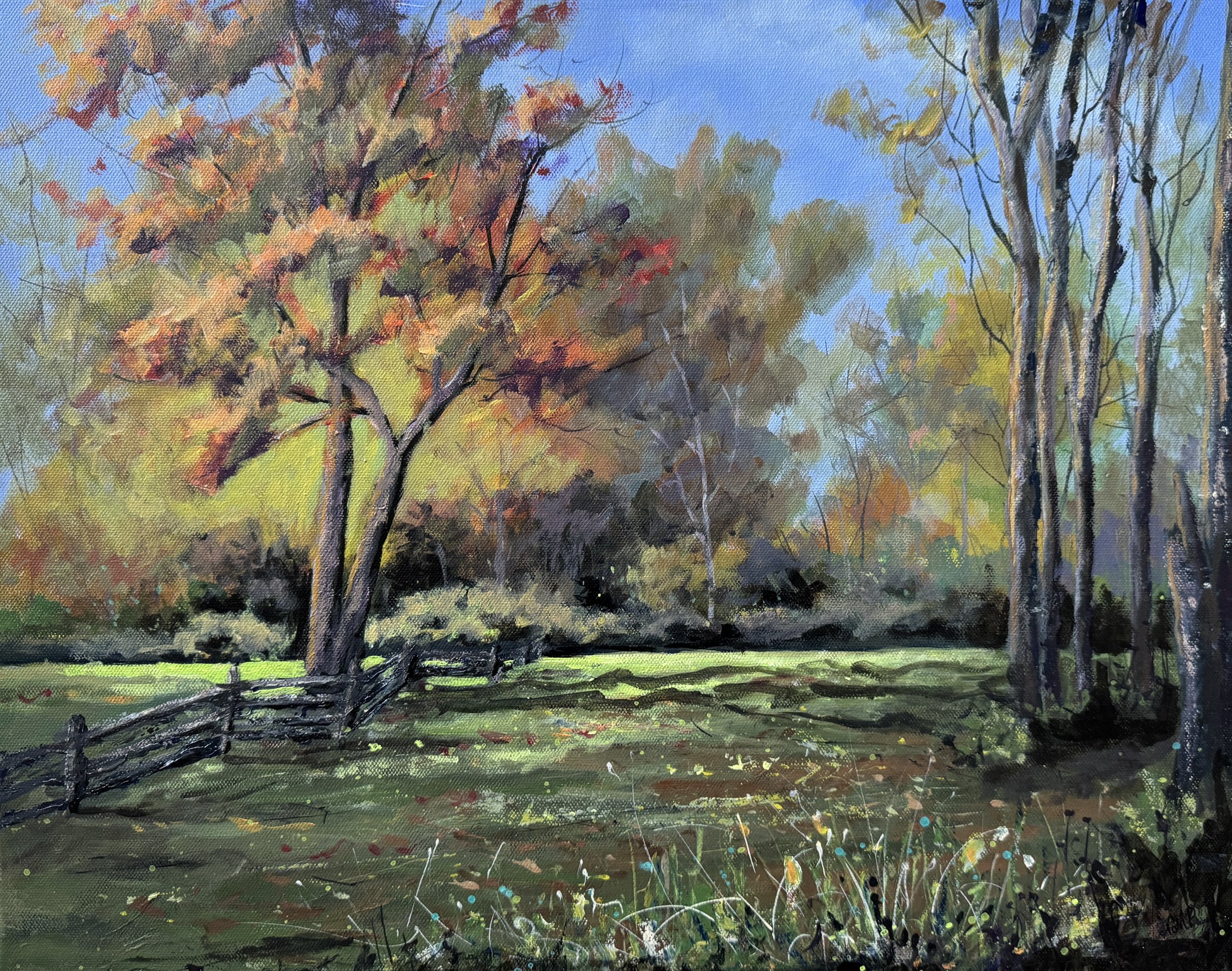 HISTORIC BLENHEIM   ACRYLIC   16X20   $350