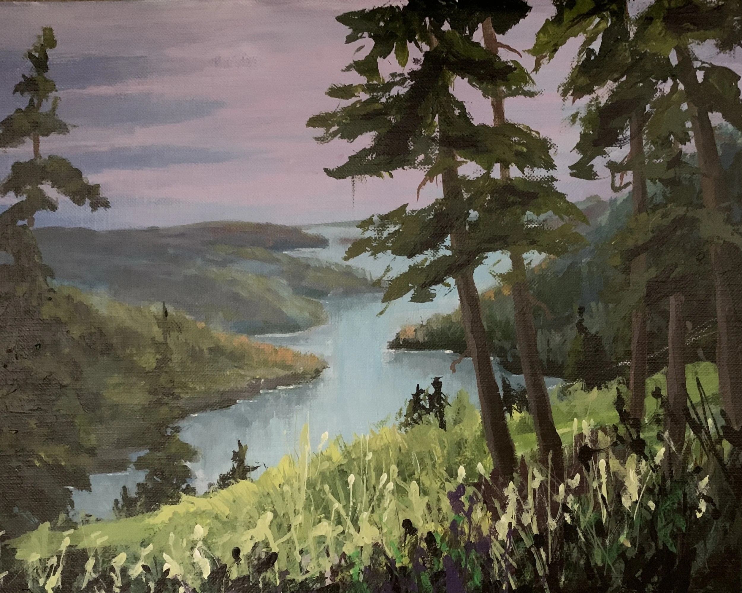 SHENANDOAH MEMORY   ACRYLIC   8X10   $125