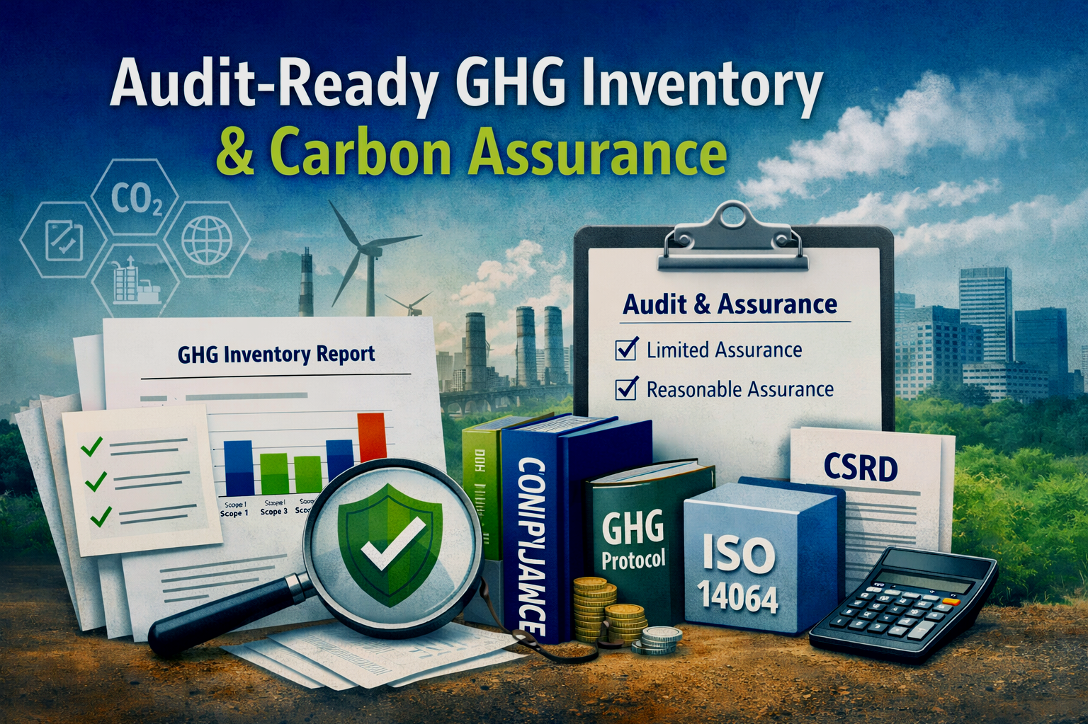 Audit-Ready GHG Inventory and Carbon Assurance