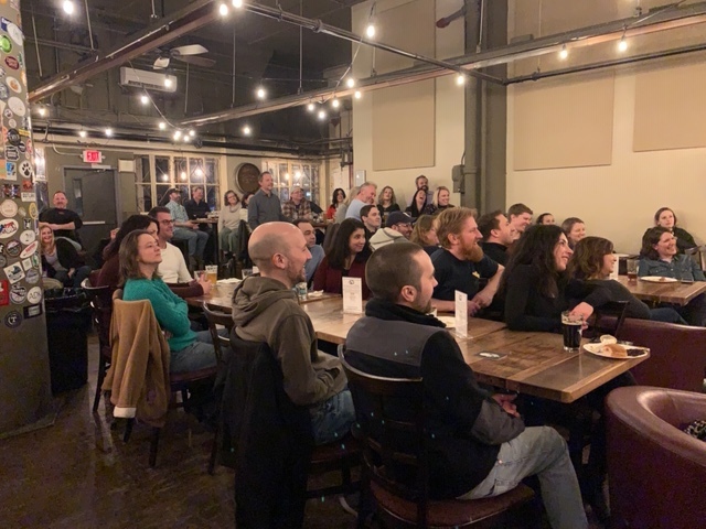 THE AMAZING CROWD AT FIREFLY HOLLOW BREWING