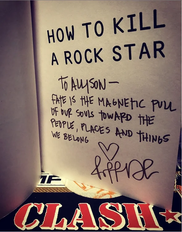 Personalized and Autograph books are becoming my prized possessions!