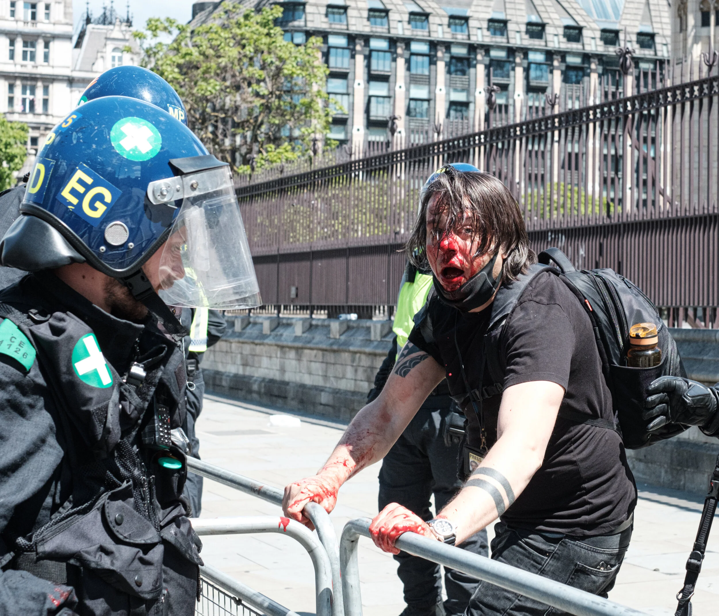  Black Lives Matter Protests In Westminster & Trafalger Square, June 2020 