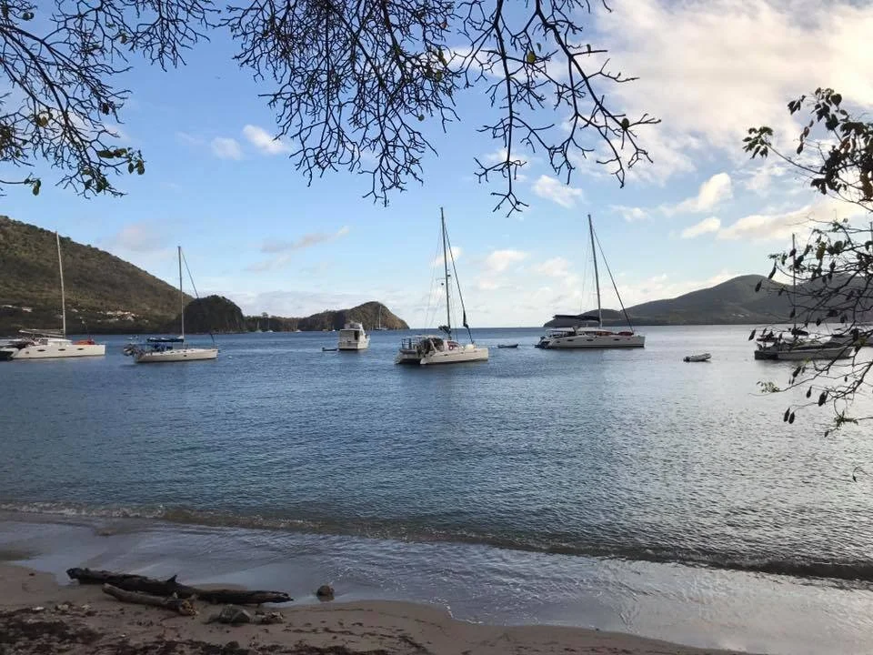 My Life On A Catamaran - Guadelupe