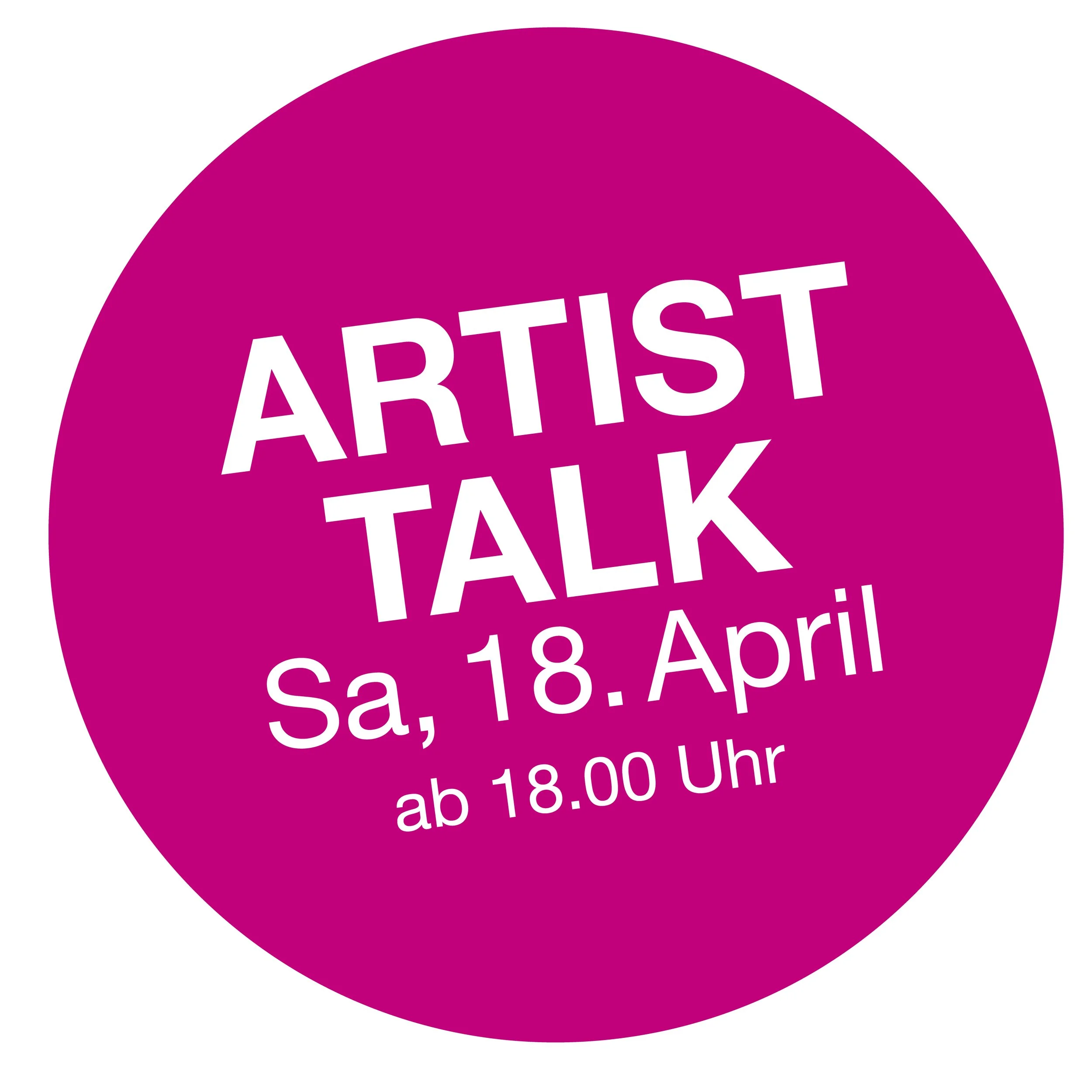 Artist Talk mit Federica Gärtner, 18. April ab 18.00 Uhr