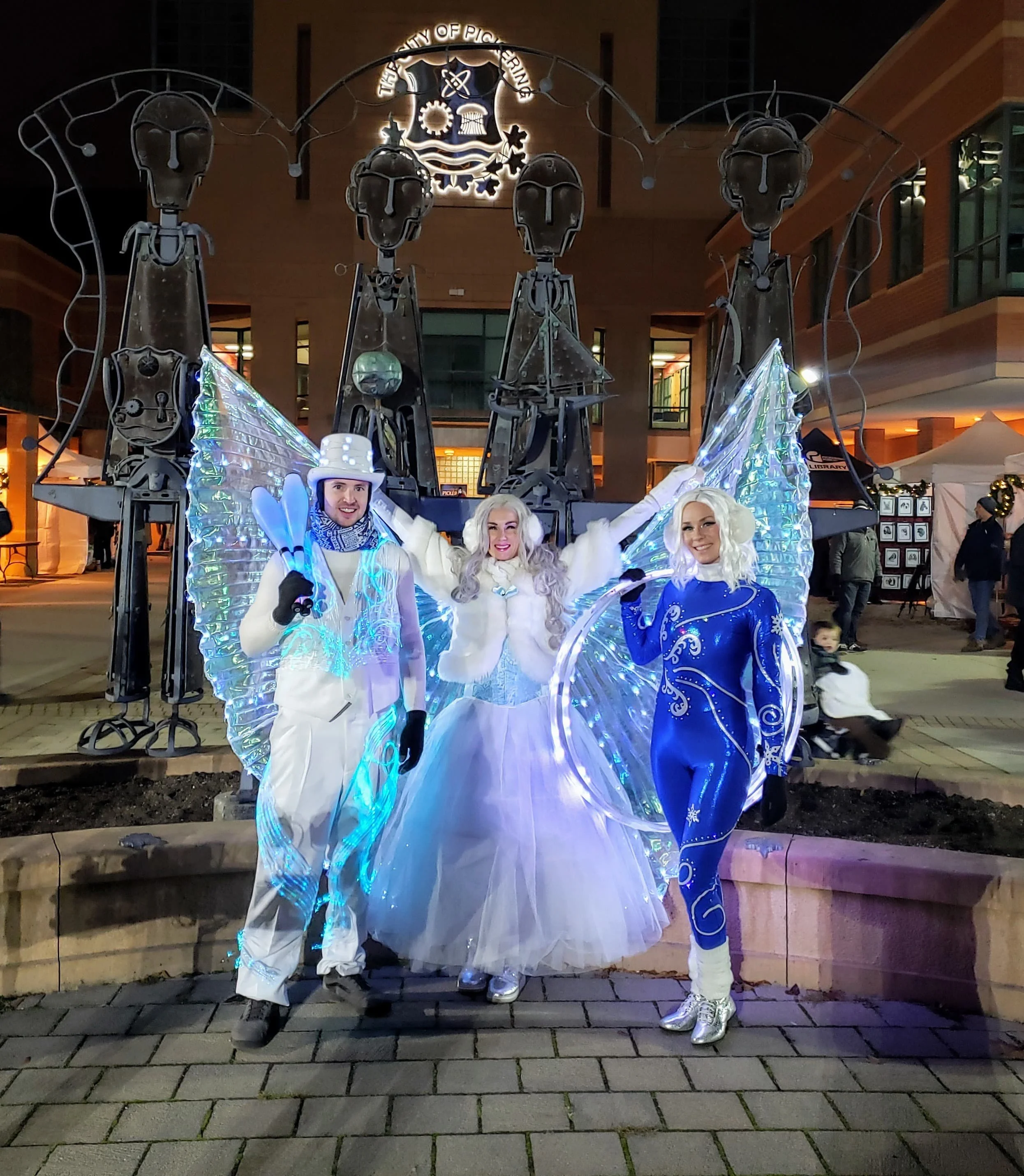 Jack Frost, Princess and Snowflake kid.JPG