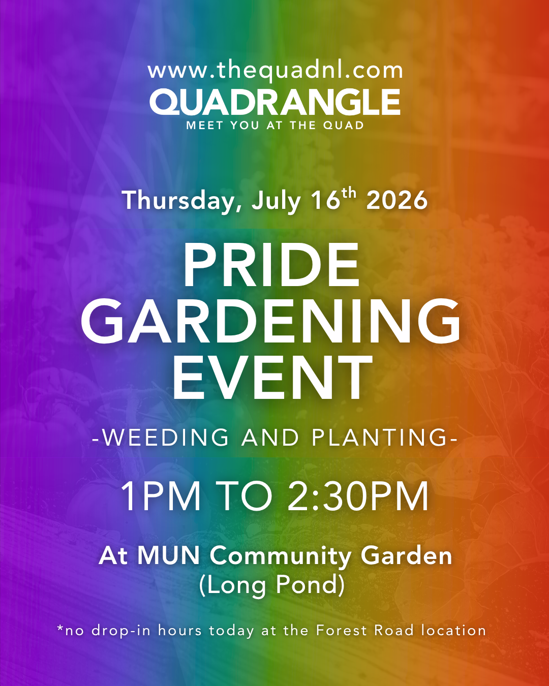 Pride Gardening Event