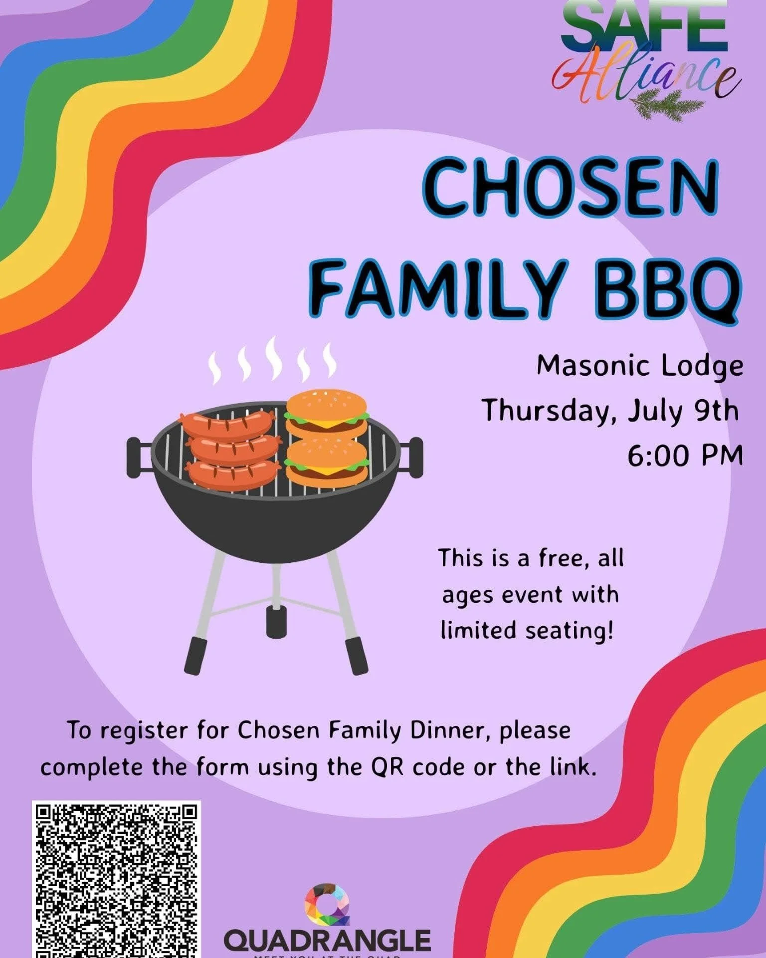 Chosen Family BBQ with Quadrangle NL (in Happy Valley-Goose Bay)