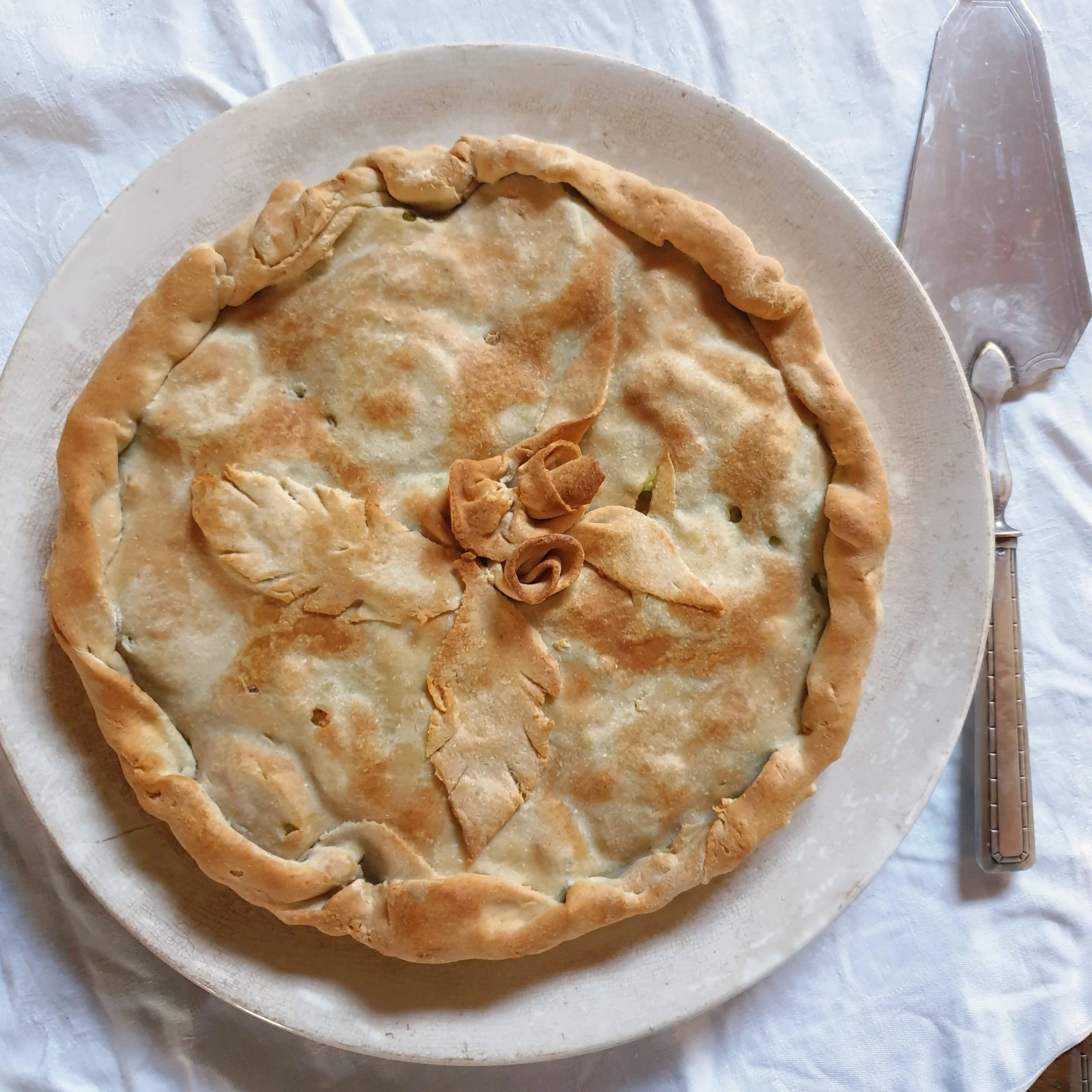 zucchini pie recipe from Nice