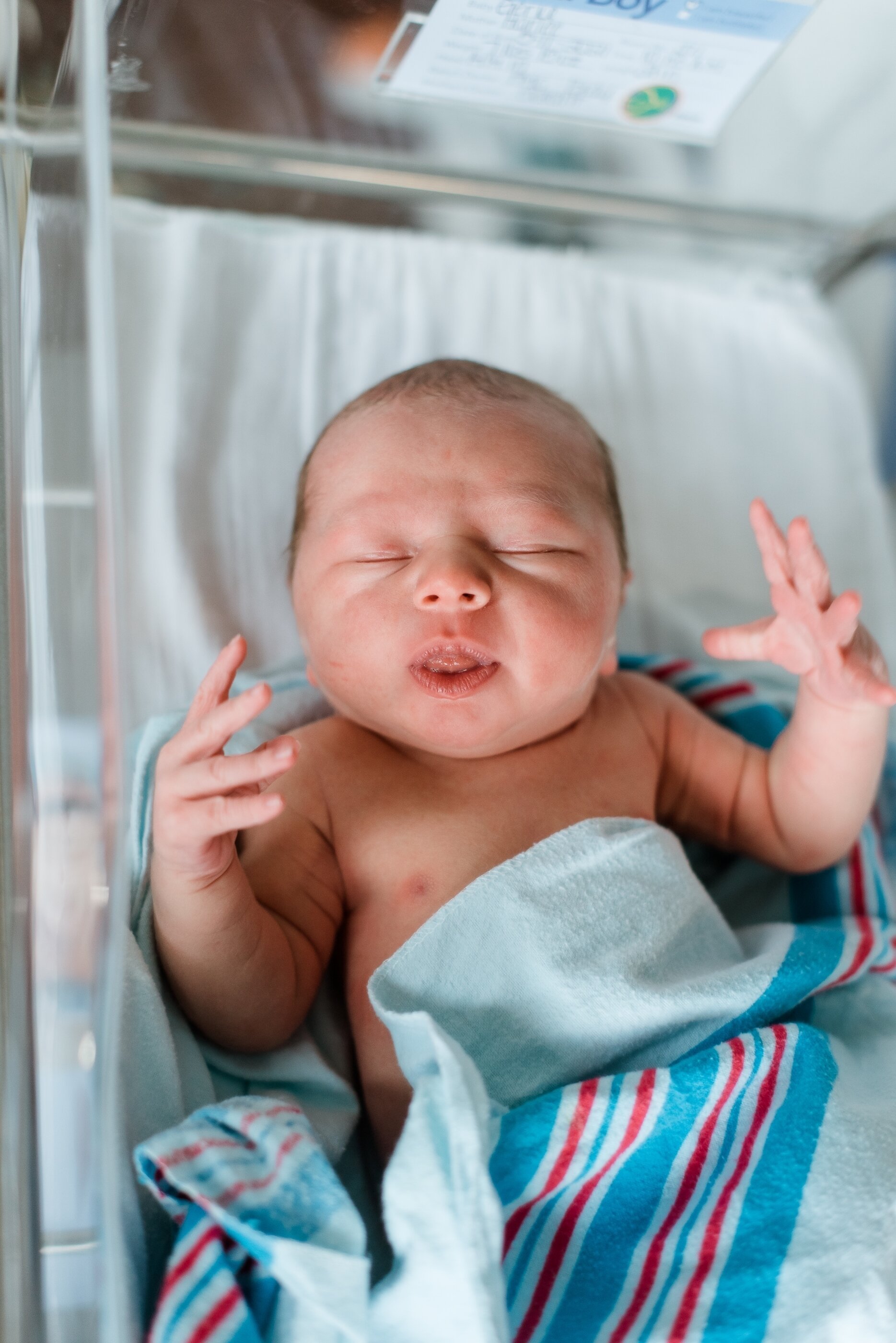 College Station Newborn Photographer Baby