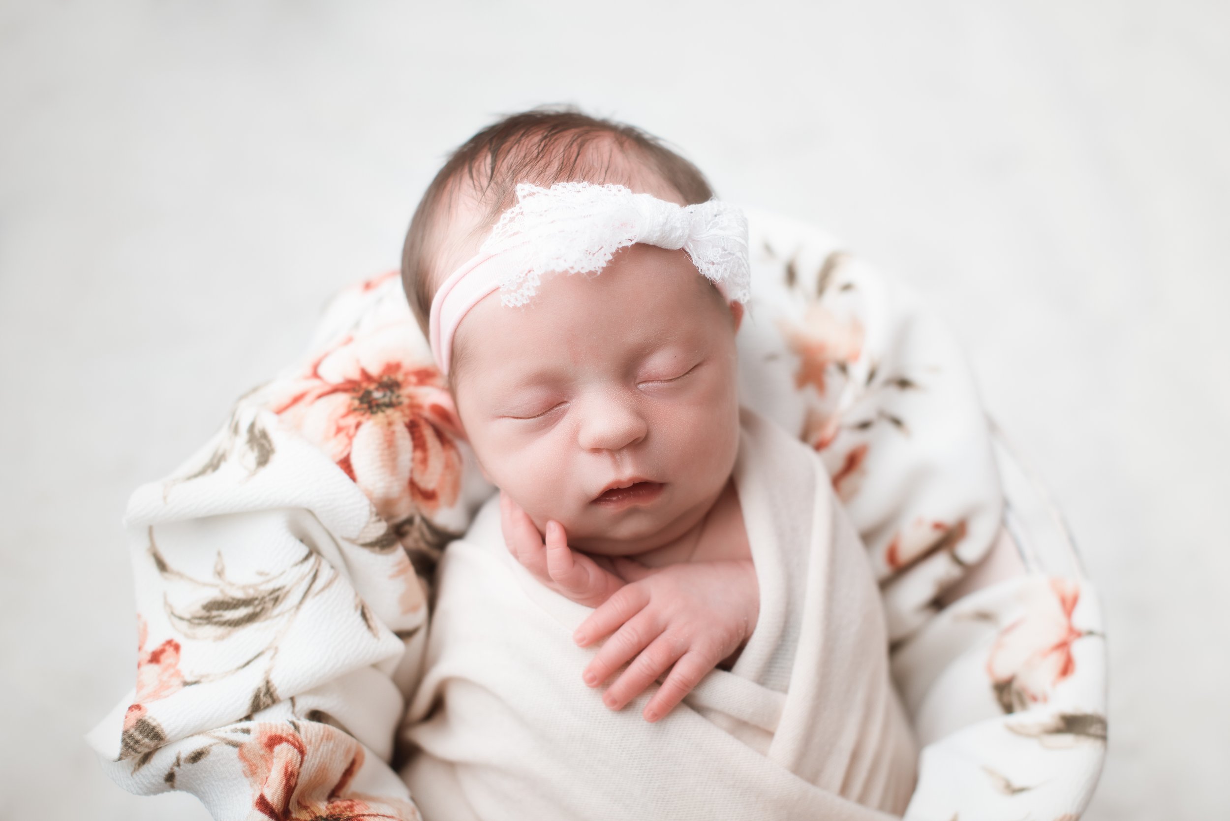 newborn baby prop poses college station photographer