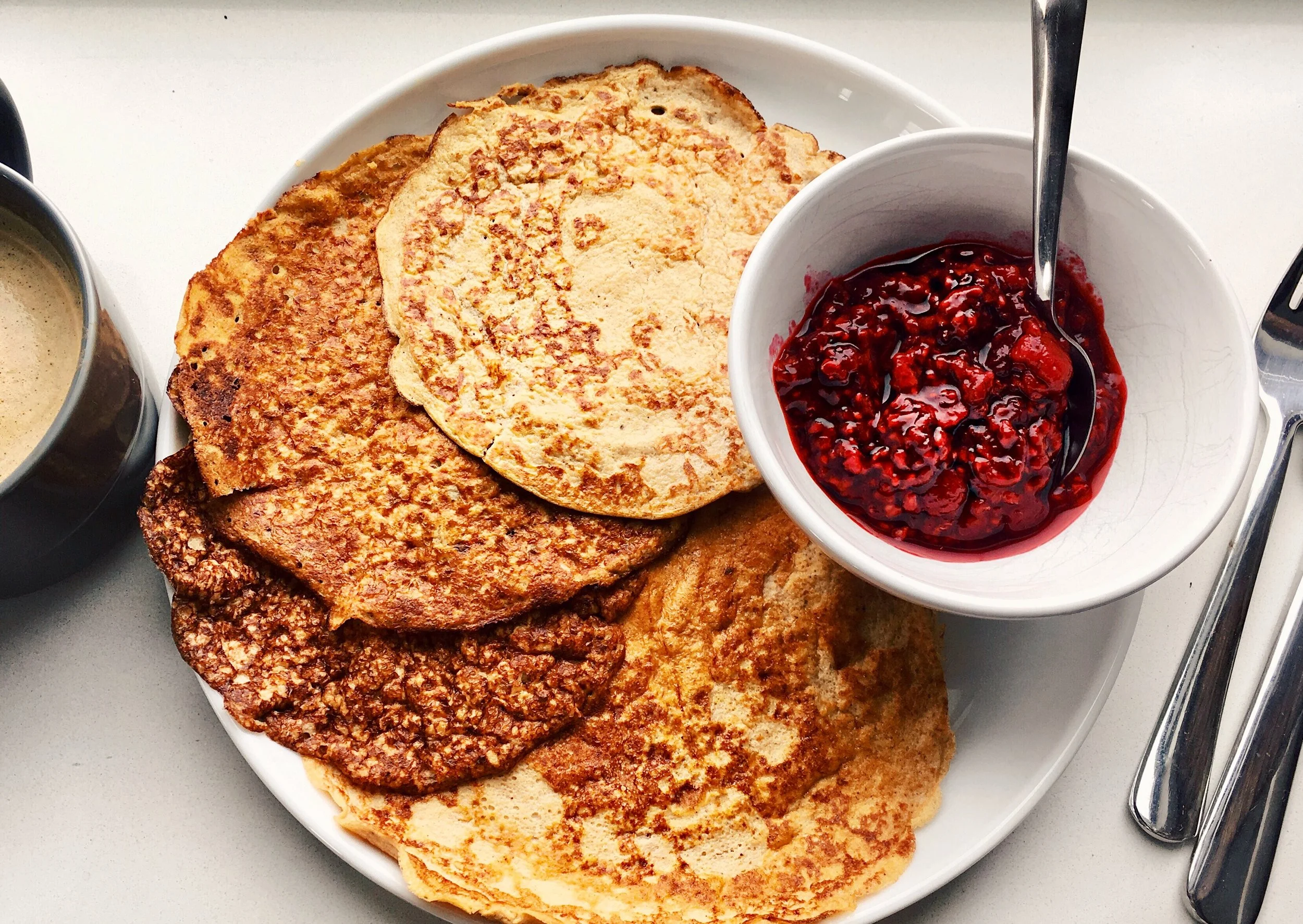 Superfood pancakes #foodbyeline