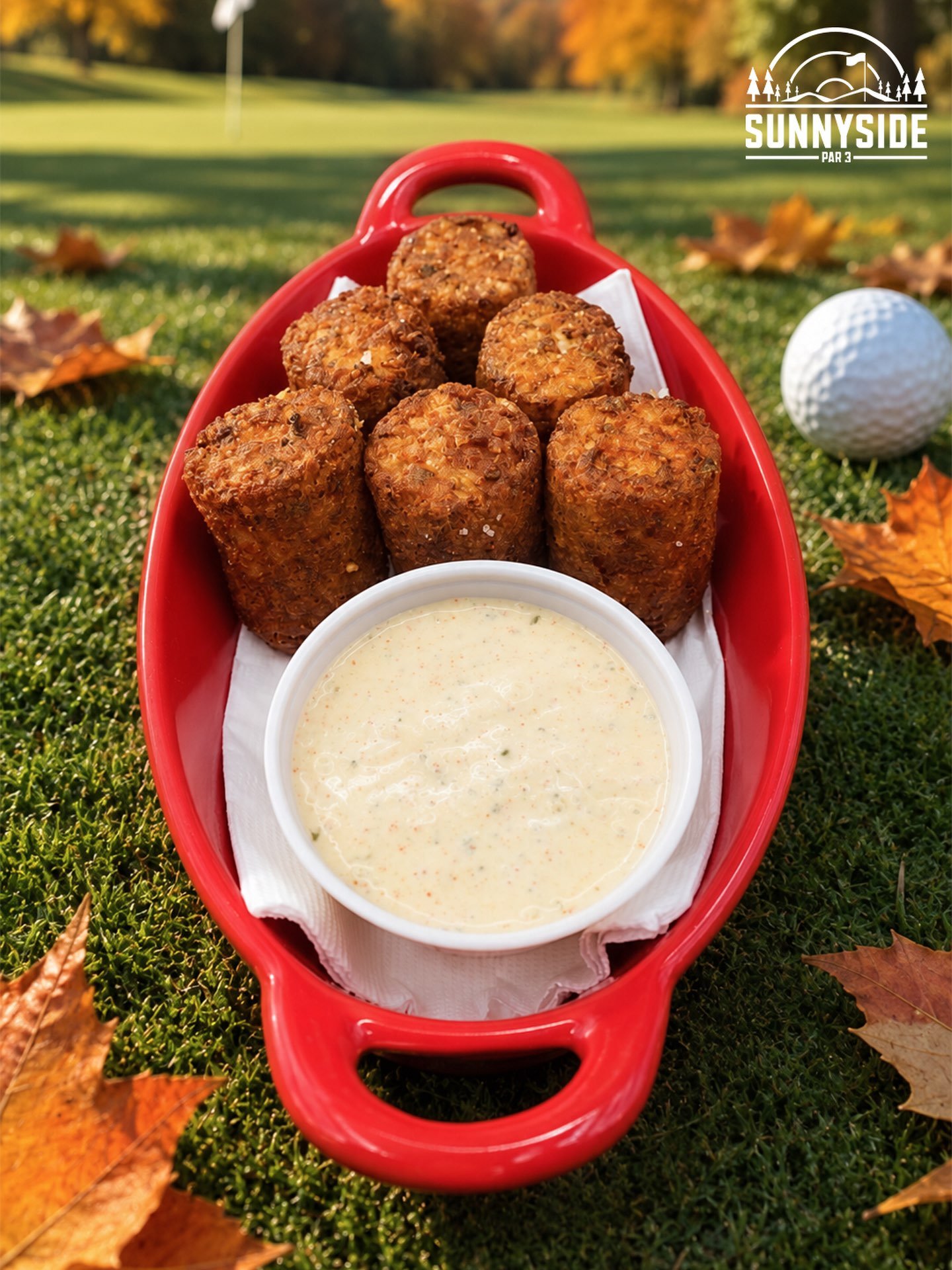 These aren&rsquo;t your average tater tots. Not even close. 🥓🌶️

Say hello to our NEW Bacon Jalape&ntilde;o Tater Kegs, making their debut on the Fall Menu at Sunnyside Par 3! 🍂⛳️

Golden and crispy on the outside, packed with bacon and jalape&nti