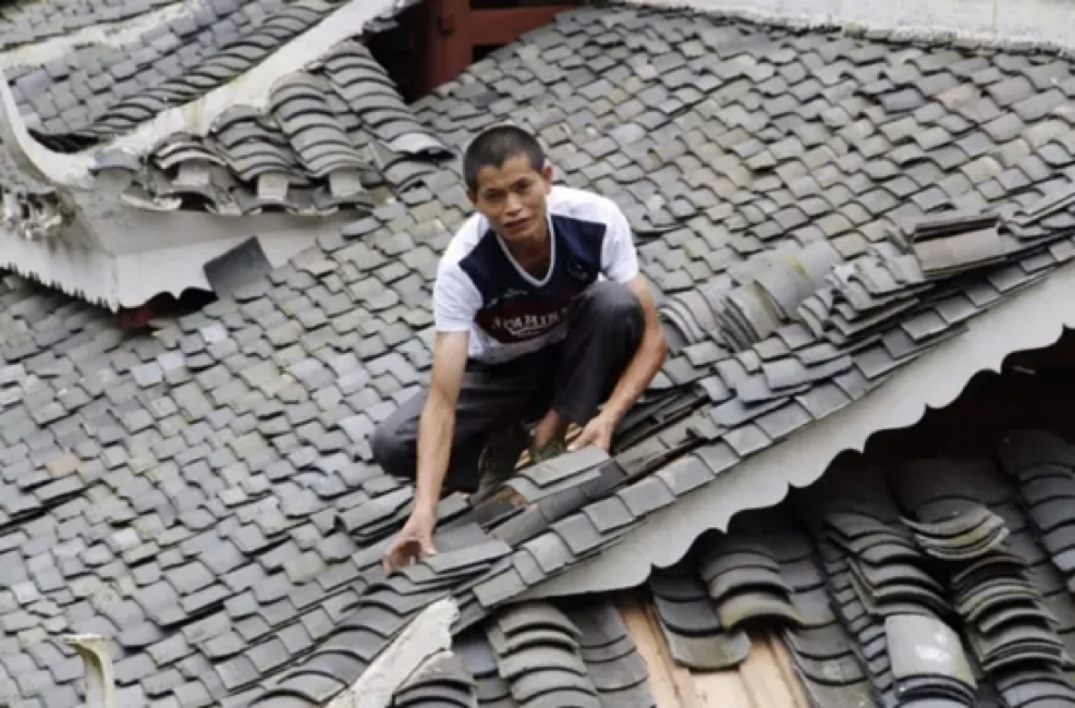 Young villager decided to stay in village because getting a job of building and maintain the architecture