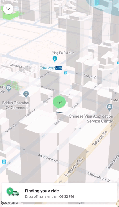 03 Animated avatar on 3D map
